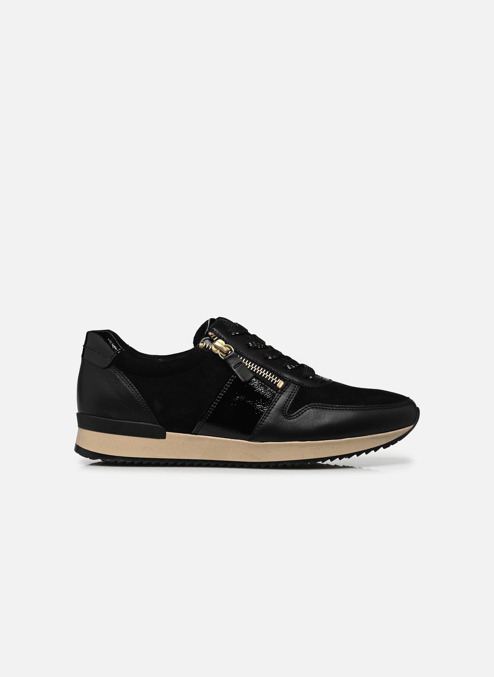 Baskets basses 6019.01 femme noir Gabor Baskets basses 6019.01 femme noir BLACK (GOLD)