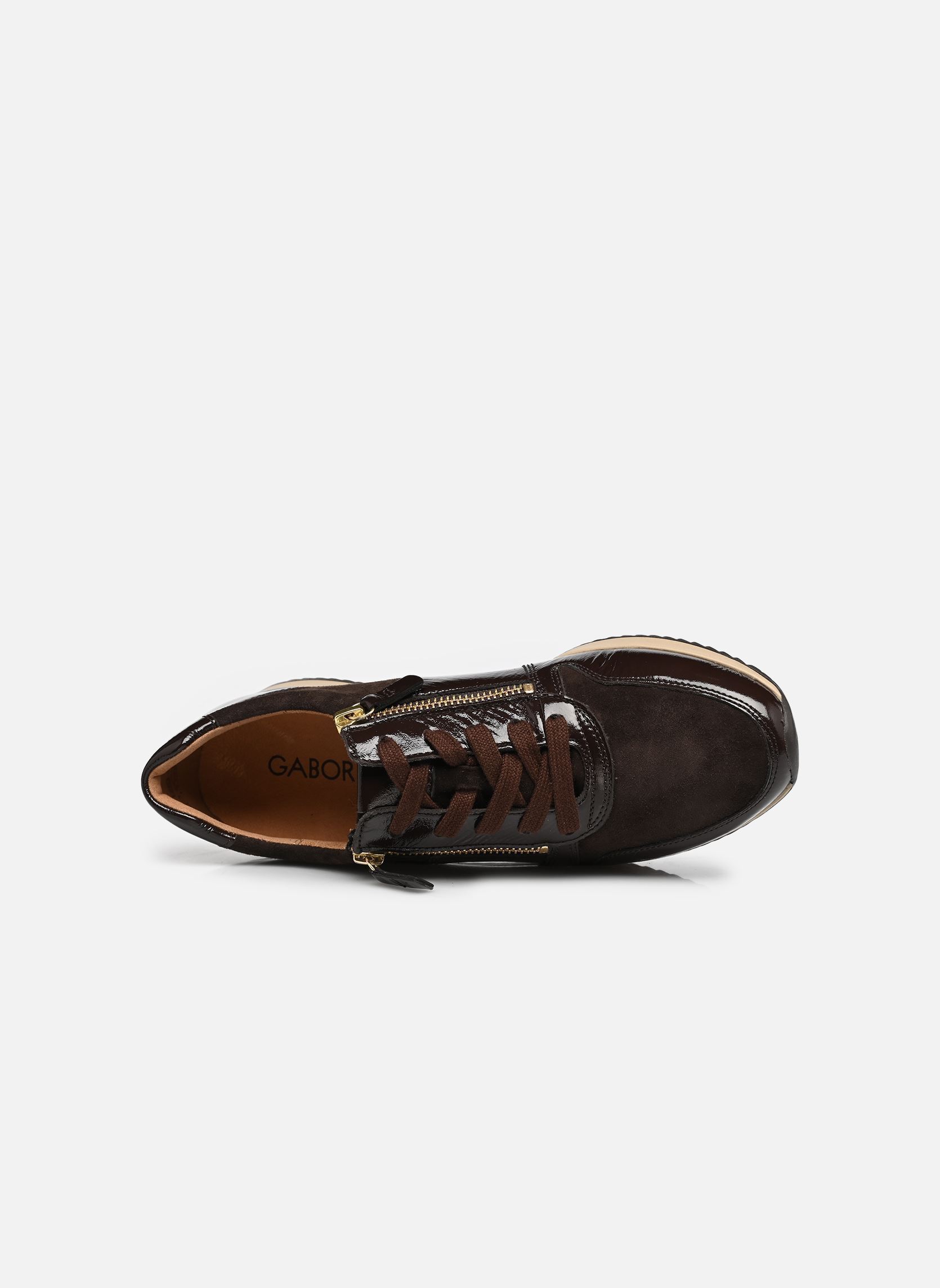 Baskets basses 6019.01 femme marron Gabor Baskets basses 6019.01 femme marron MOCCA