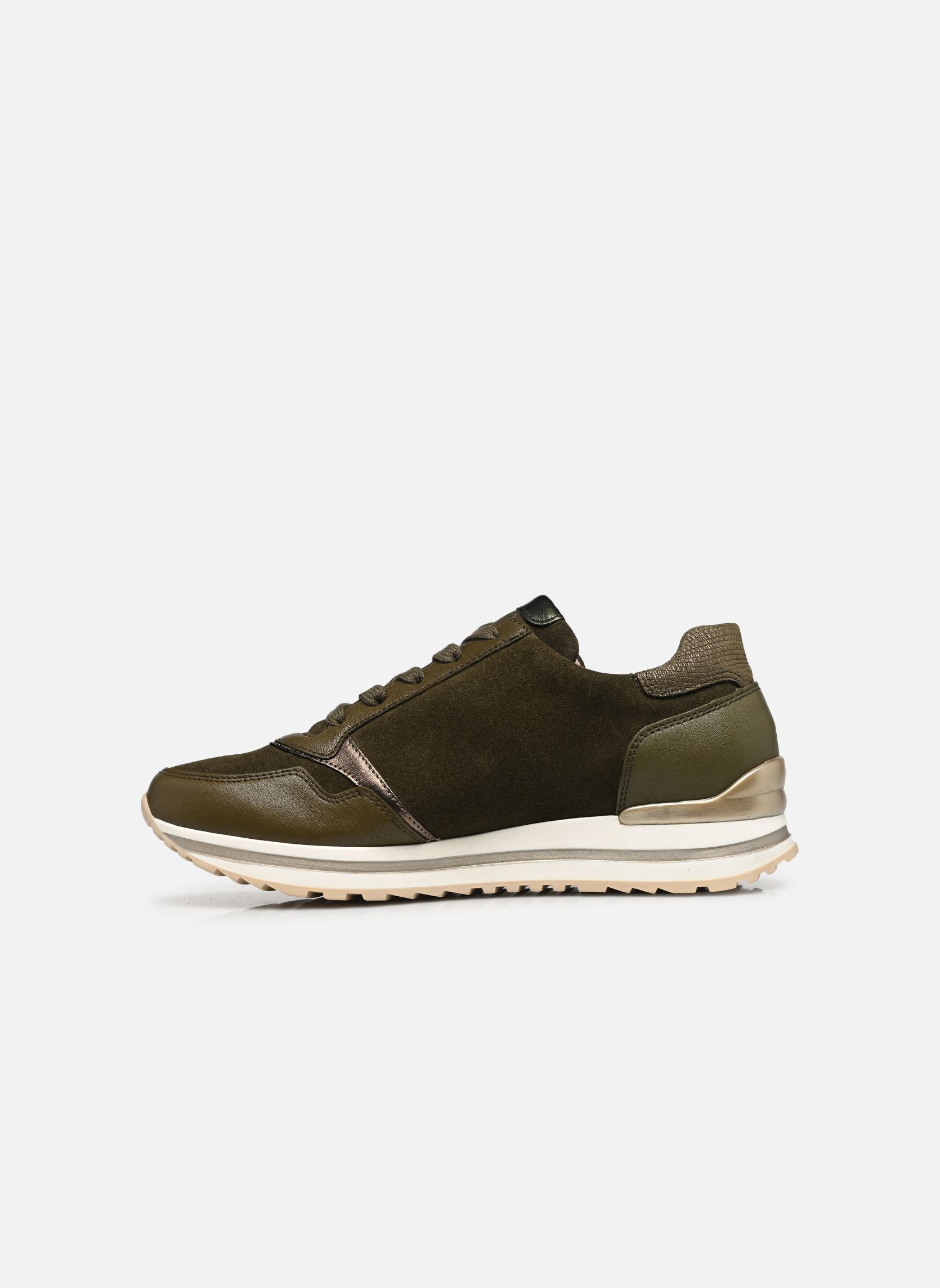 Baskets 6021.01 femme vert Gabor Baskets 6021.01 femme vert OLIVE/FANGO