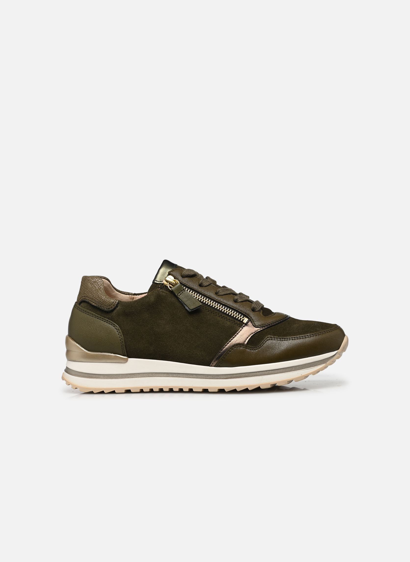 Baskets 6021.01 femme vert Gabor Baskets 6021.01 femme vert OLIVE/FANGO