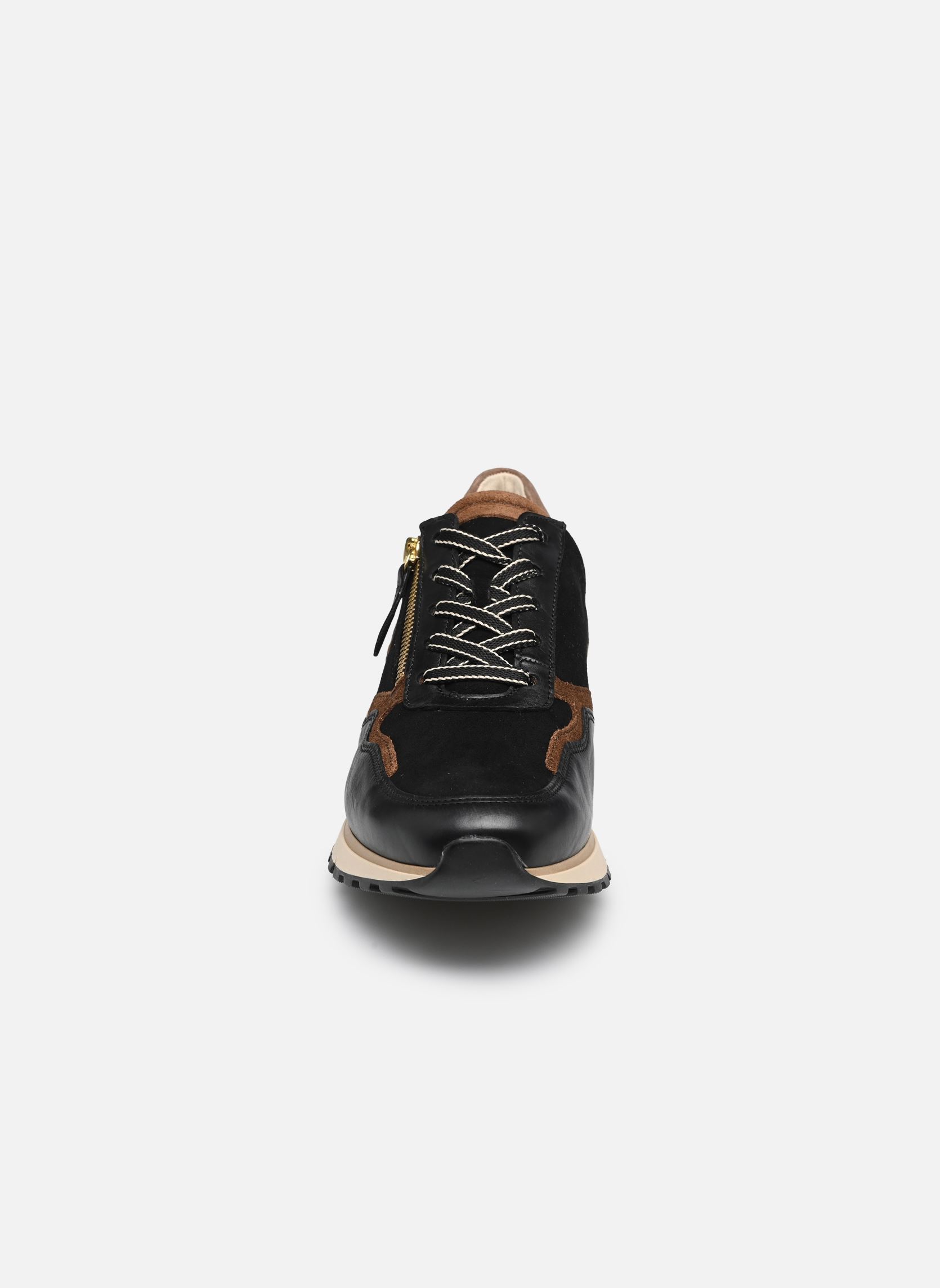 Baskets 6029.01 femme marron Gabor Baskets 6029.01 femme marron BLACK/WHISKY(GOLD)