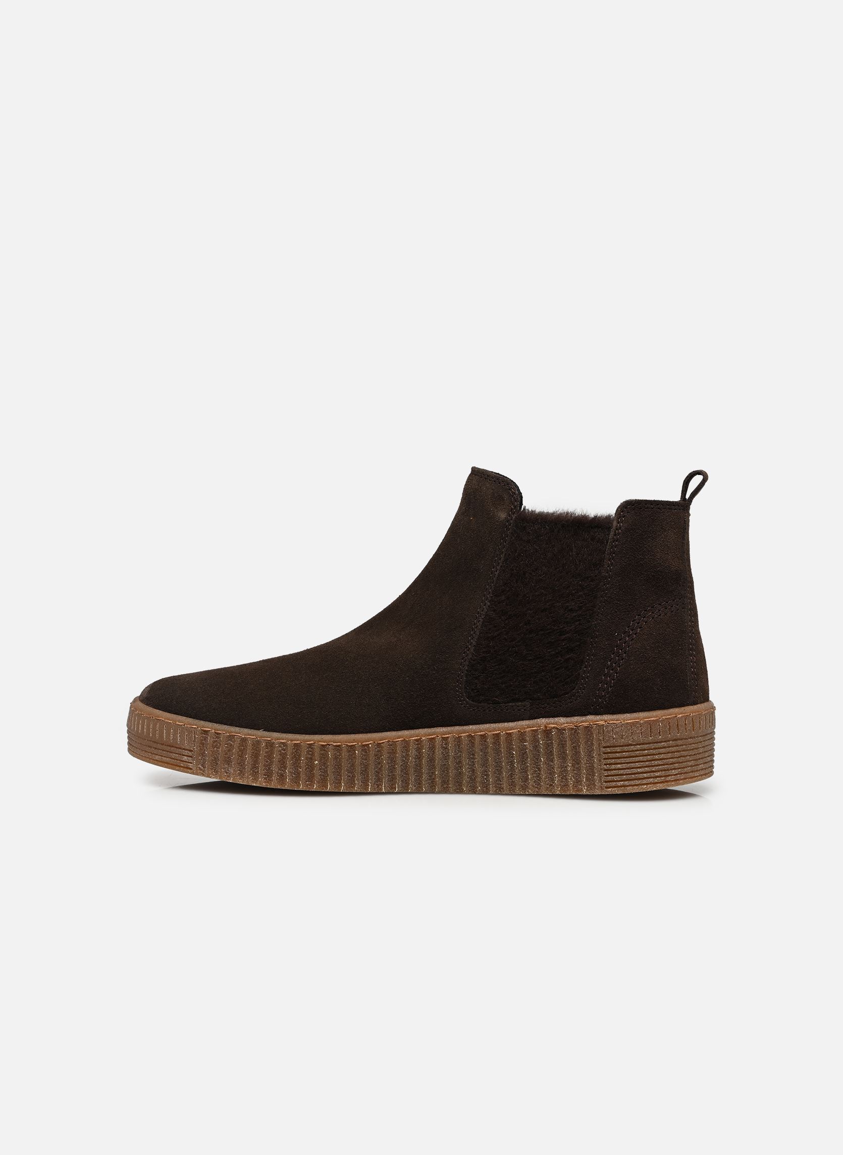 Bottines et boots 8013.02 femme marron Gabor Bottines et boots 8013.02 femme marron MOCCA (EL. TEXTURE