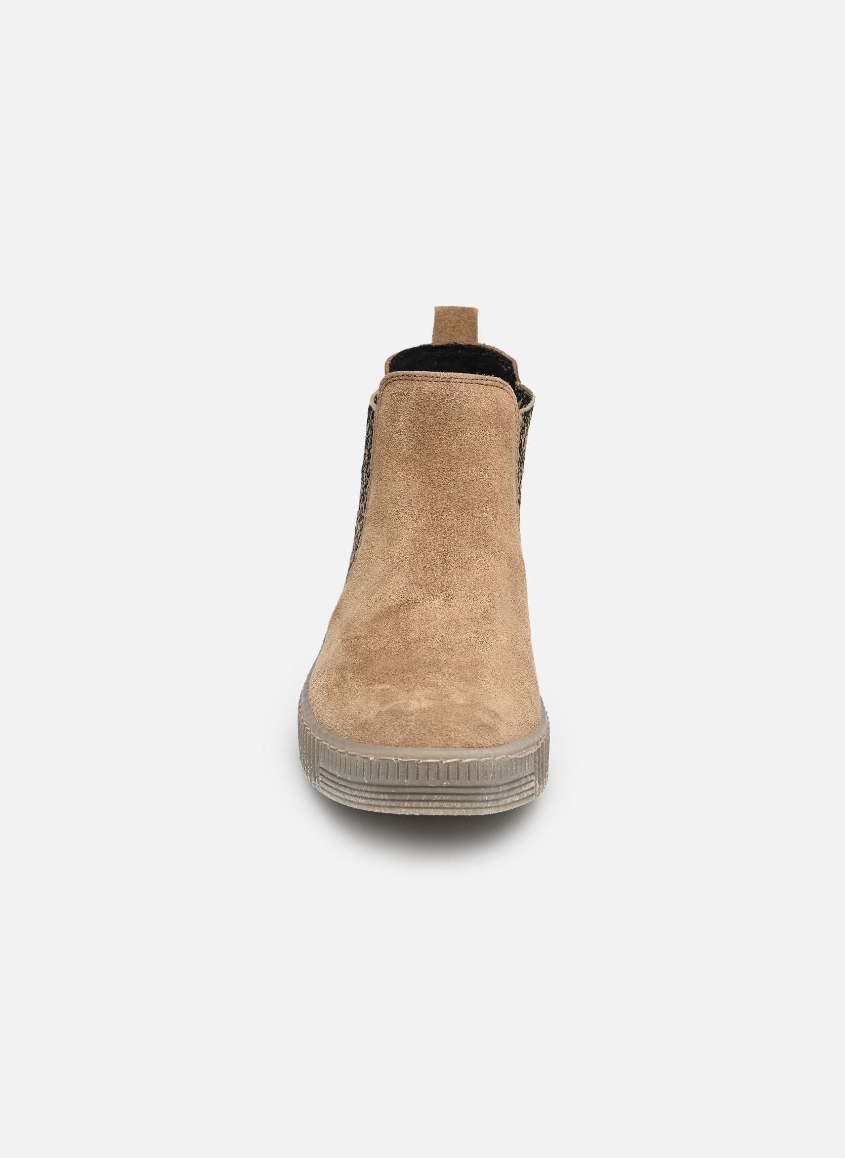 Enkellaarzen en boots 8013.02 dames bruin Gabor Enkellaarzen en boots 8013.02 dames bruin SAHARA (EL.TEXTURE