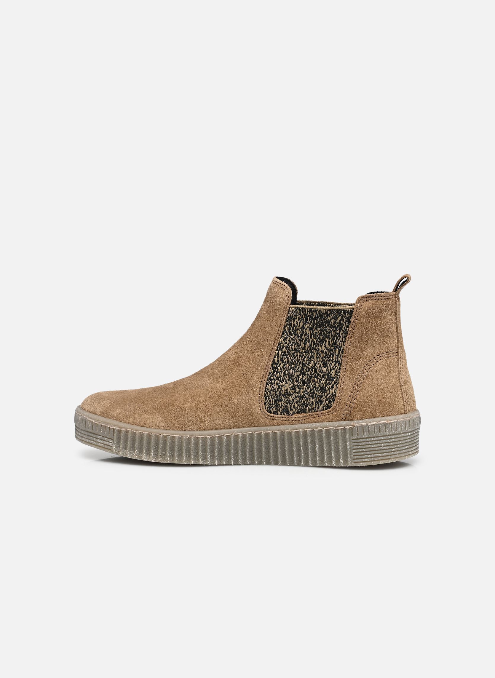Enkellaarzen en boots 8013.02 dames bruin Gabor Enkellaarzen en boots 8013.02 dames bruin SAHARA (EL.TEXTURE