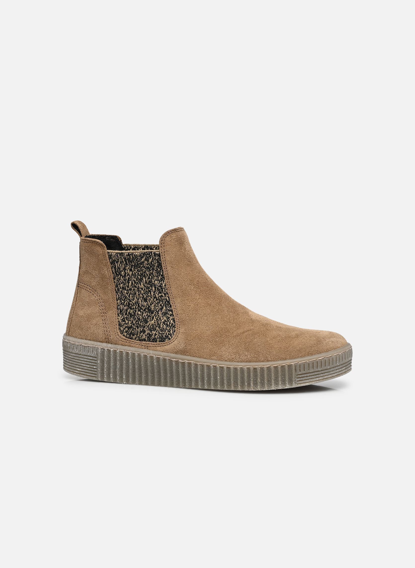 Enkellaarzen en boots 8013.02 dames bruin Gabor Enkellaarzen en boots 8013.02 dames bruin SAHARA (EL.TEXTURE