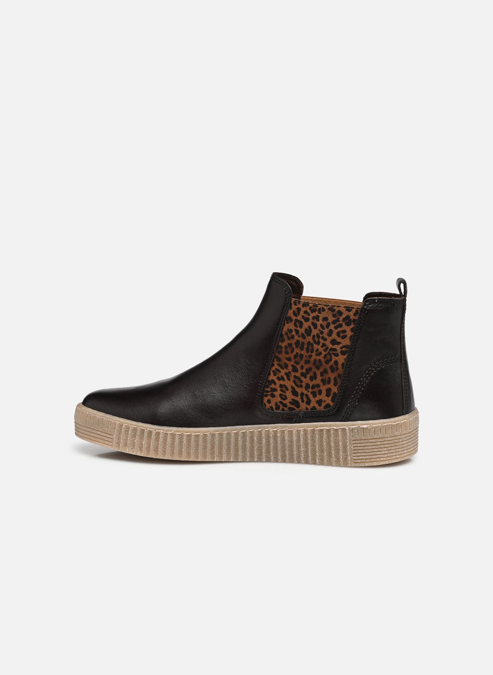 Enkellaarzen en boots 8013.02 dames bruin Gabor Enkellaarzen en boots 8013.02 dames bruin MORO (EL. LEO)