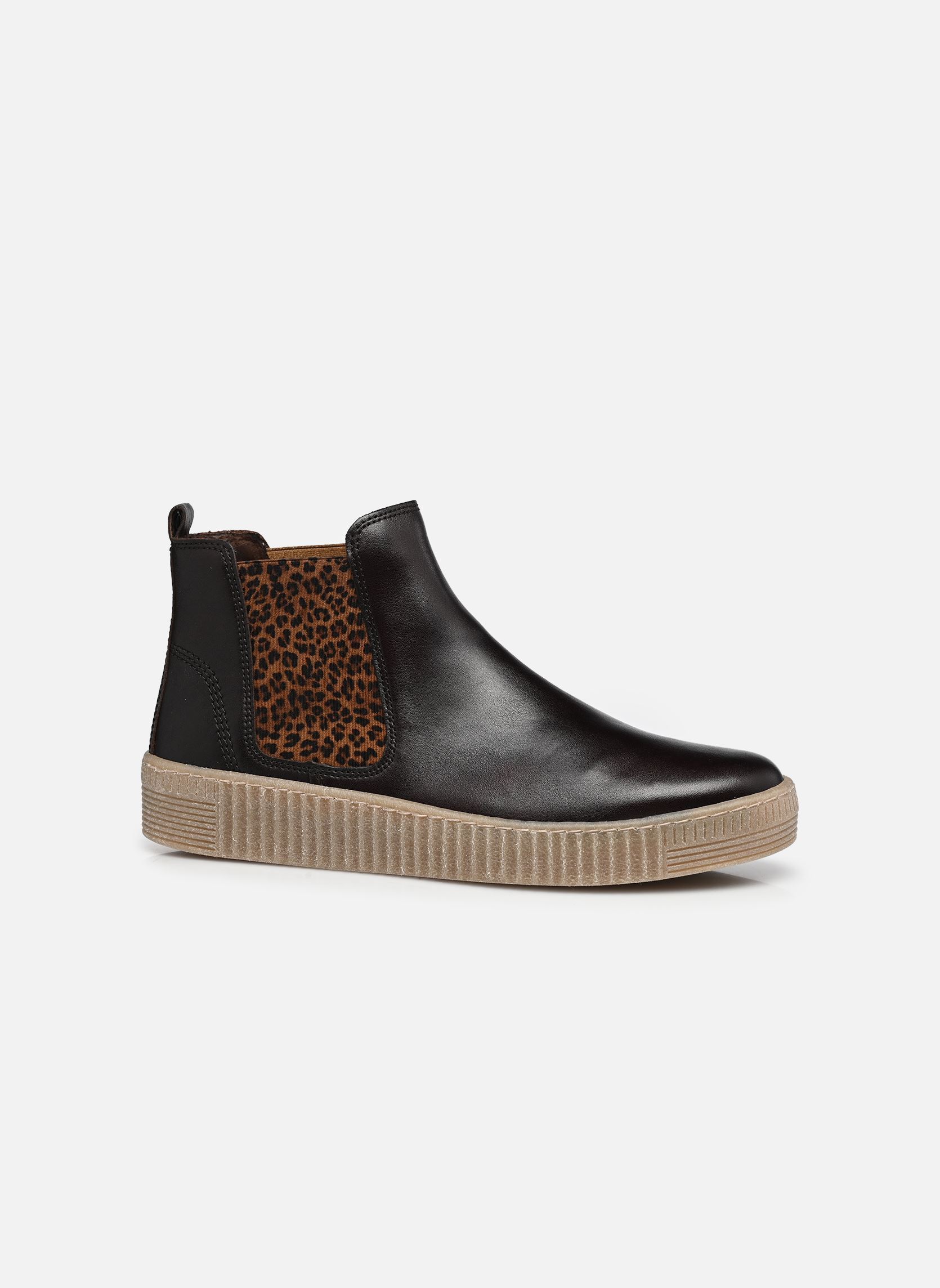 Enkellaarzen en boots 8013.02 dames bruin Gabor Enkellaarzen en boots 8013.02 dames bruin MORO (EL. LEO)