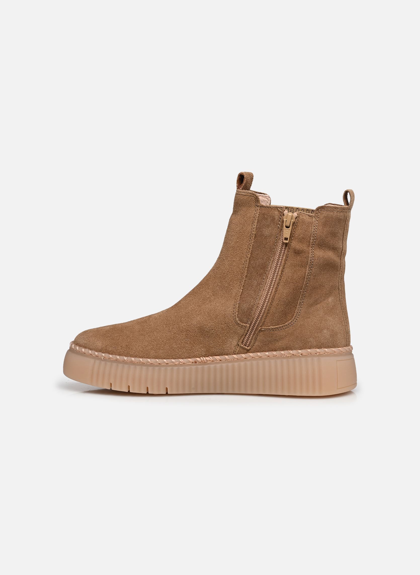 Enkellaarzen en boots 8014.01 dames bruin Gabor Enkellaarzen en boots 8014.01 dames bruin LION (EL. FILZ)