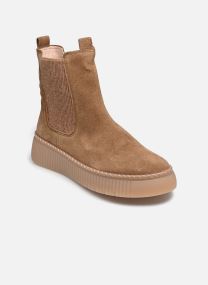 Enkellaarzen en boots 8014.01 dames bruin Gabor Enkellaarzen en boots 8014.01 dames bruin LION (EL. FILZ)