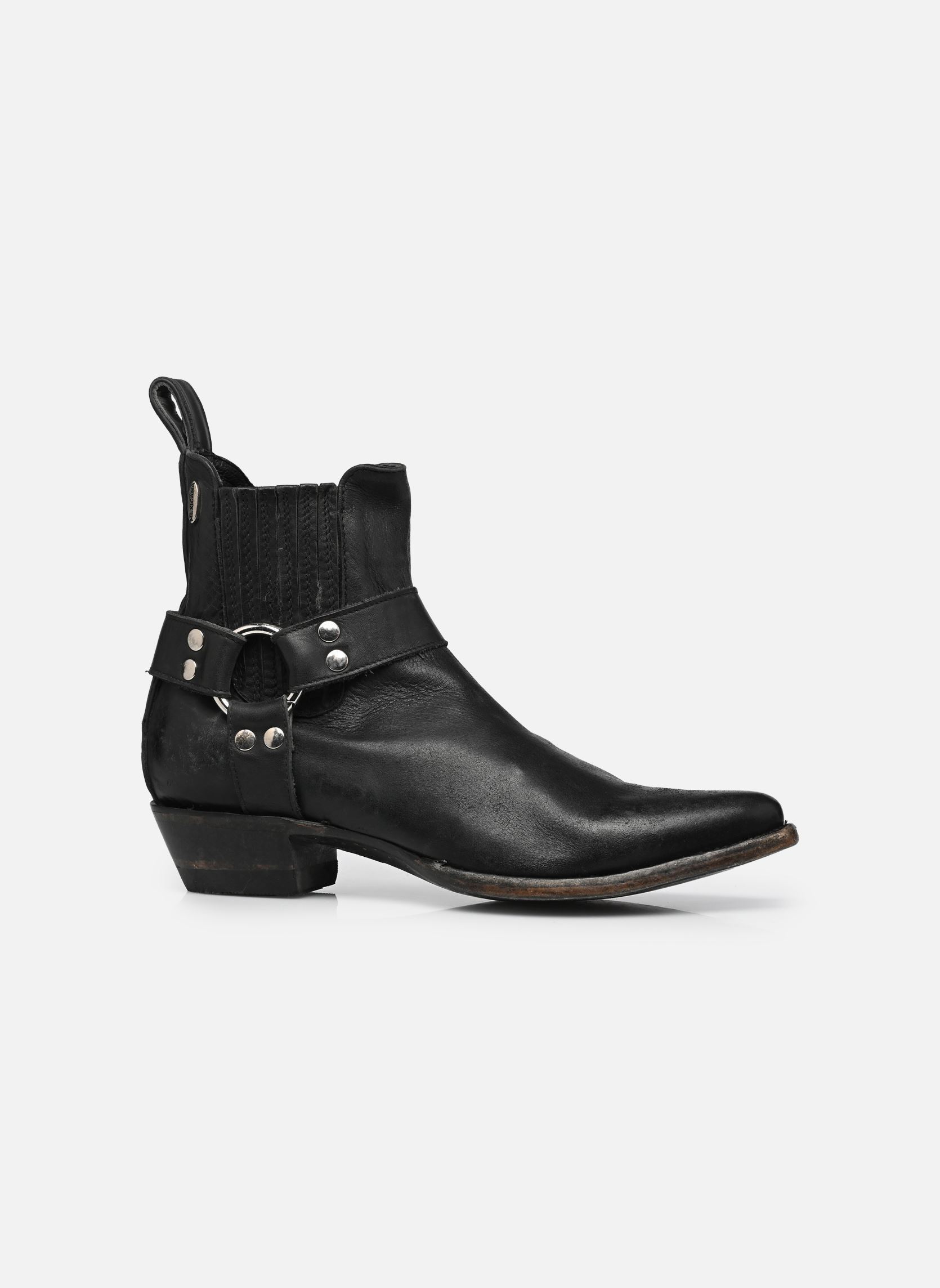 Bottines santiags Ginza femme noir Mexicana Bottines santiags Ginza femme noir BLACK