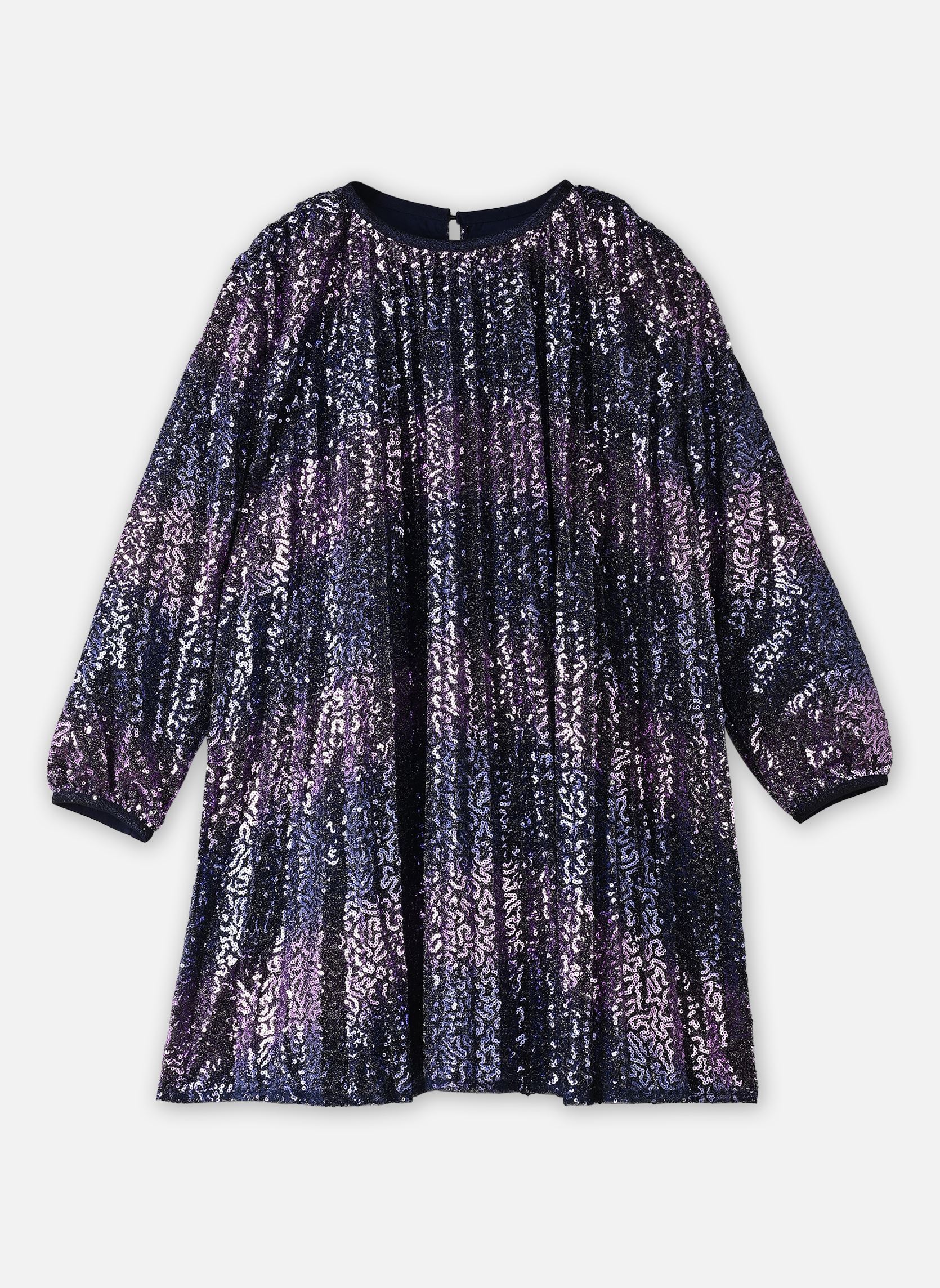 Robes U22341 fille violet Billieblush Robes U22341 fille violet INDIGO BLUE