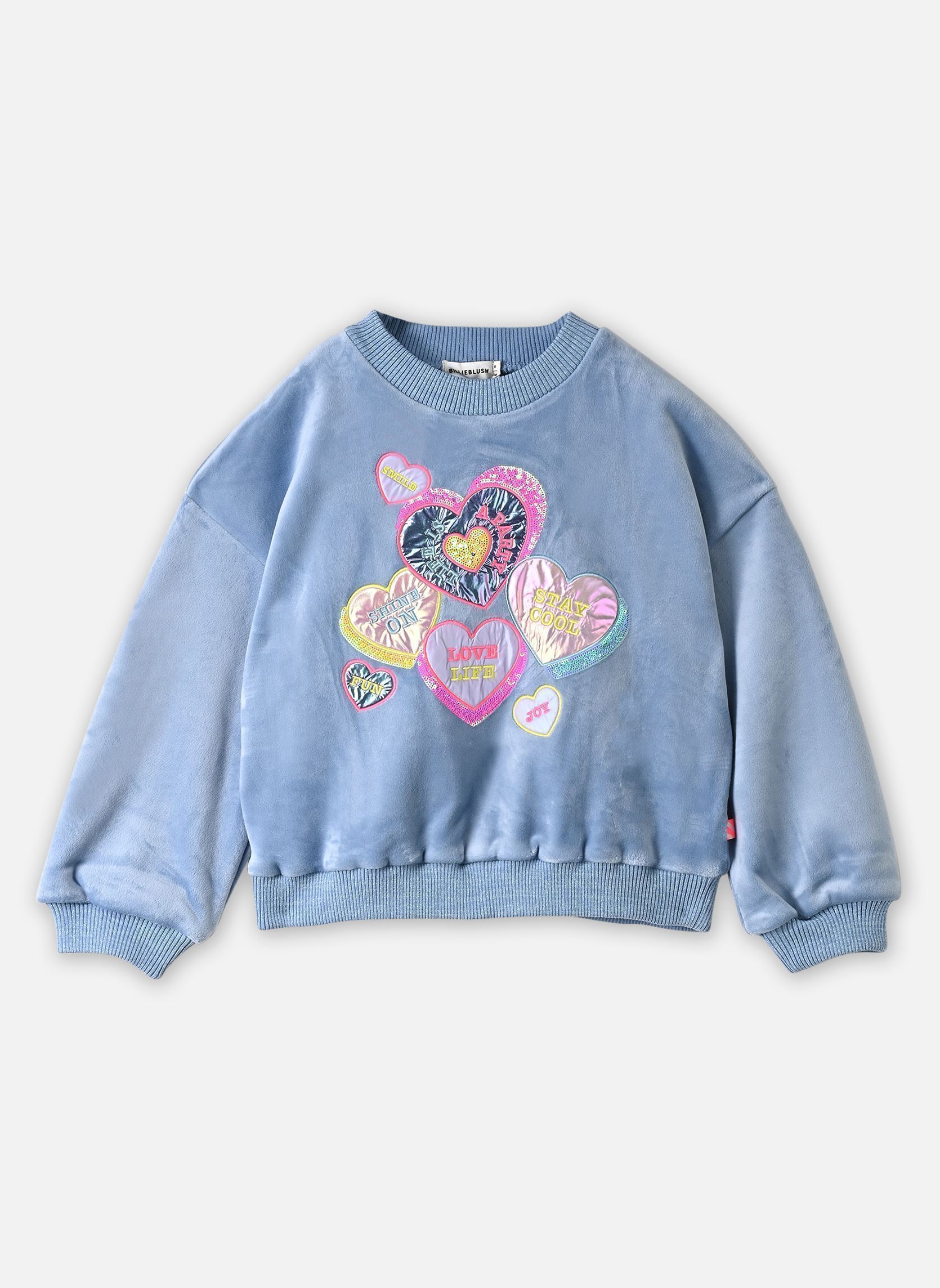 Sweats U22399 fille bleu Billieblush Sweats U22399 fille bleu QUIET HARBOR