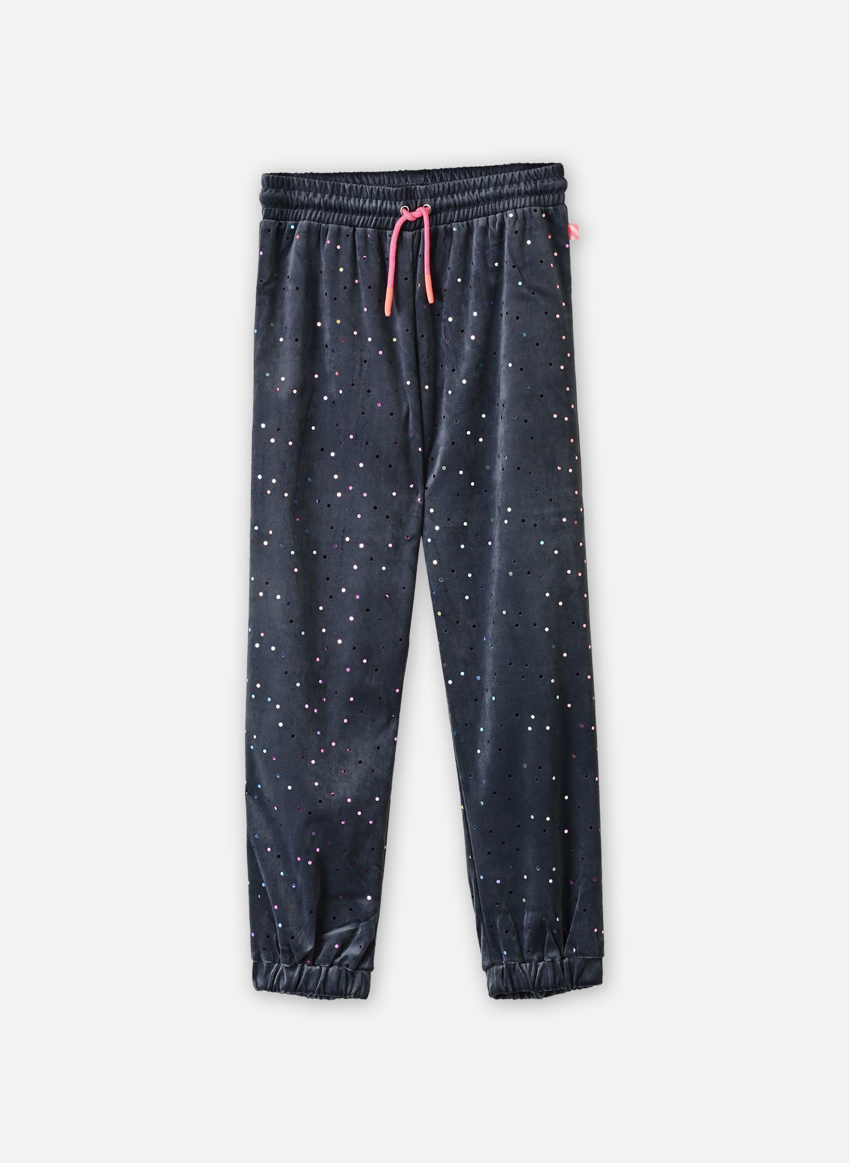 Pantalons U22422 fille bleu Billieblush Pantalons U22422 fille bleu ASPHALTE