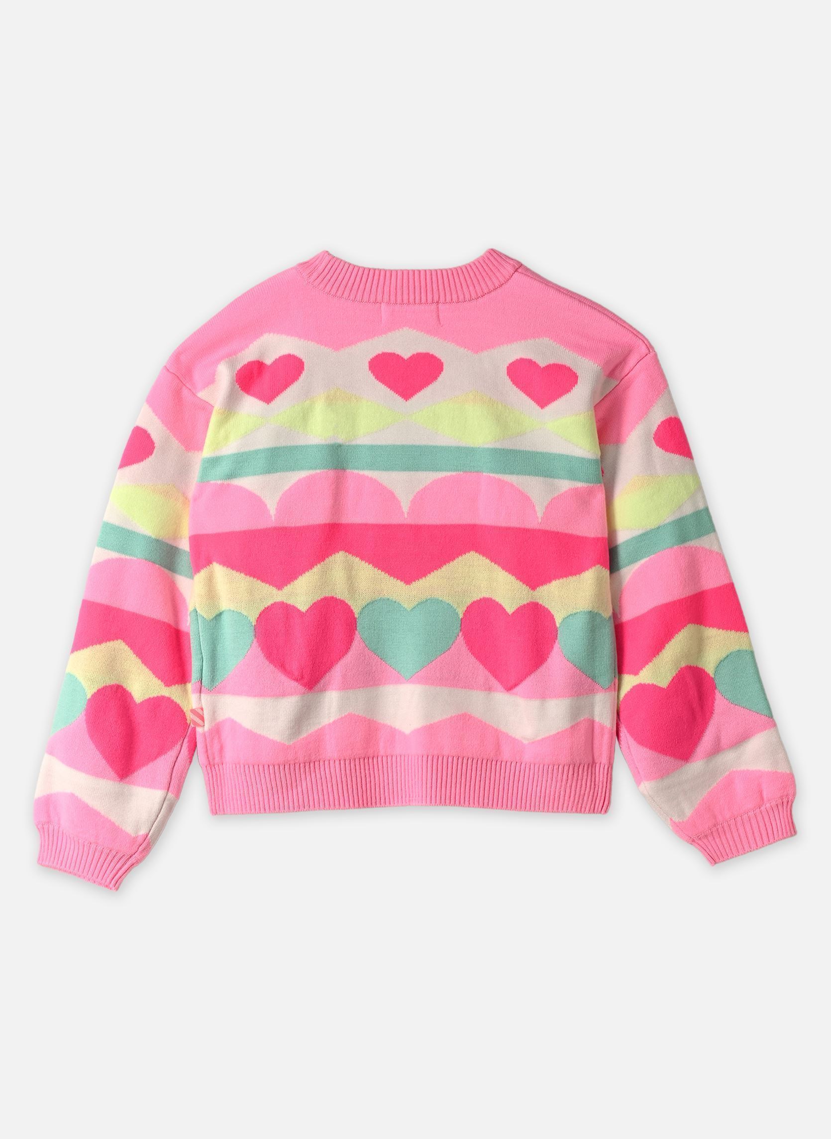 Pulls U22474 fille rose Billieblush Pulls U22474 fille rose MULTICO
