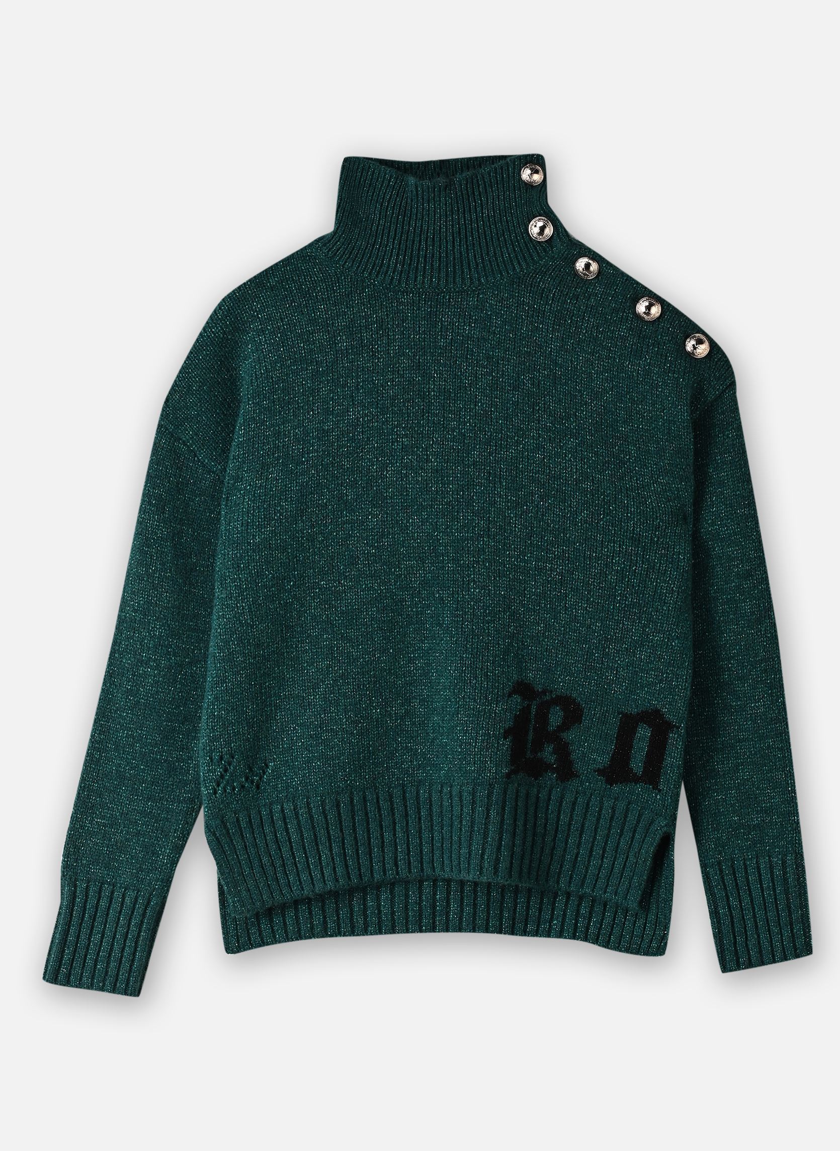 Pulls X60804 fille vert Zadig & Voltaire Pulls X60804 fille vert RAIN FOREST
