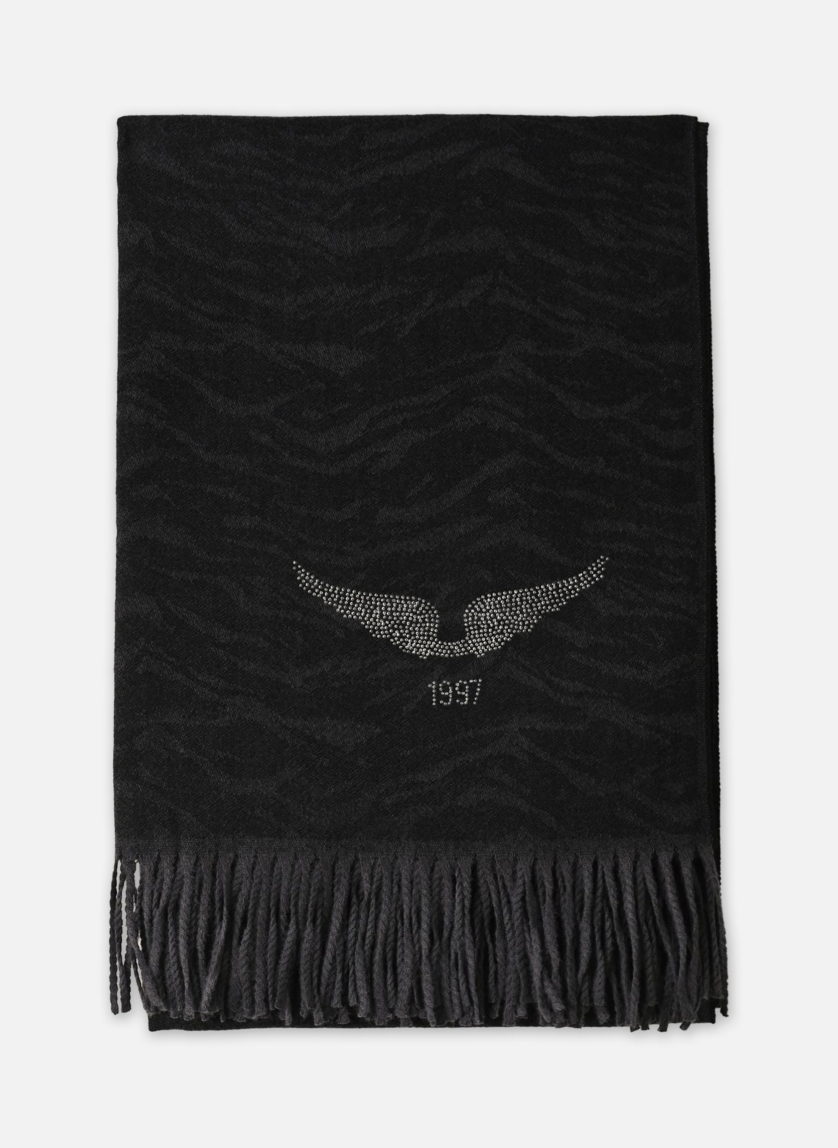 Schals und Tücher X60887 mädchen schwarz Zadig & Voltaire Schals und Tücher X60887 mädchen schwarz BLACK