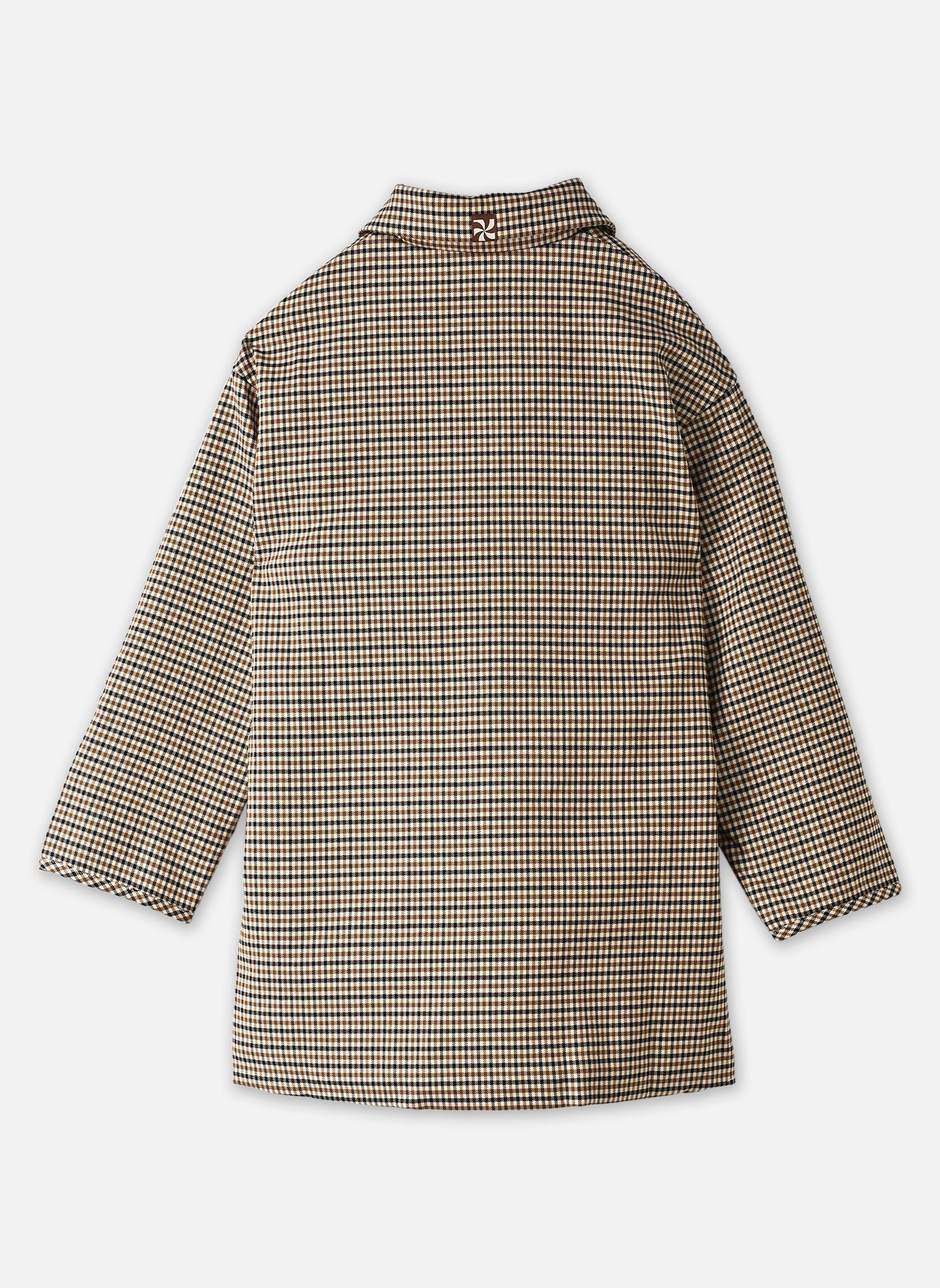 Manteaux classiques L00089 fille marron Kids around Manteaux classiques L00089 fille marron MARRON FONCE