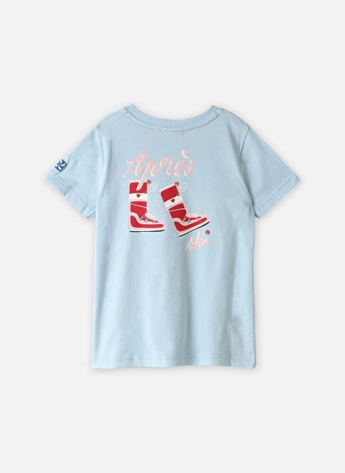 Kids around Tee-shirts L00093 fille bleu