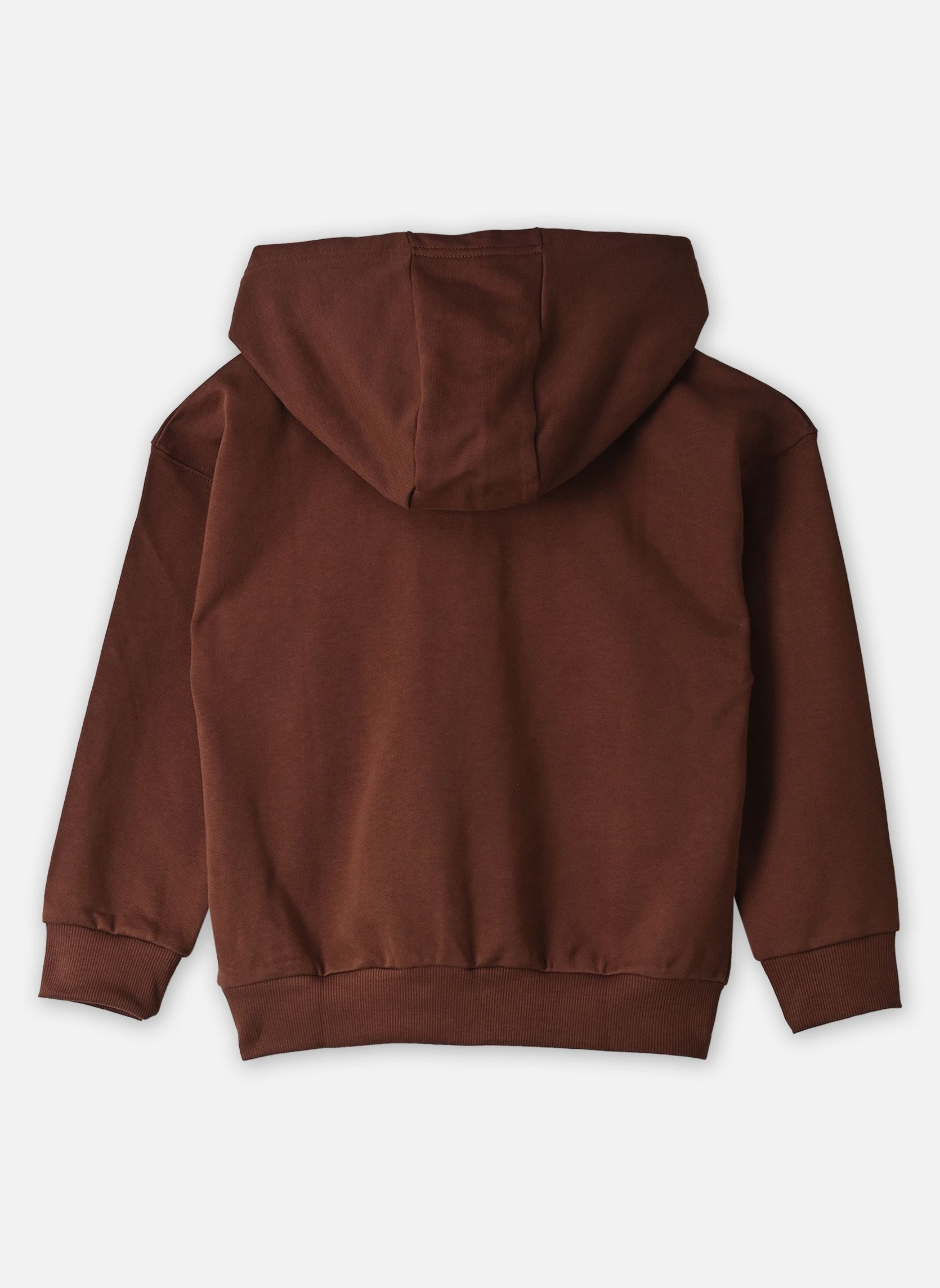 Strickjacken und Westen L00129 jungen braun Kids around Strickjacken und Westen L00129 jungen braun MARRON FONCE