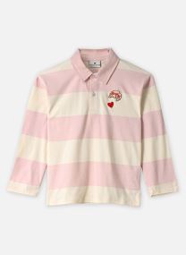 Polos L00152 fille rose