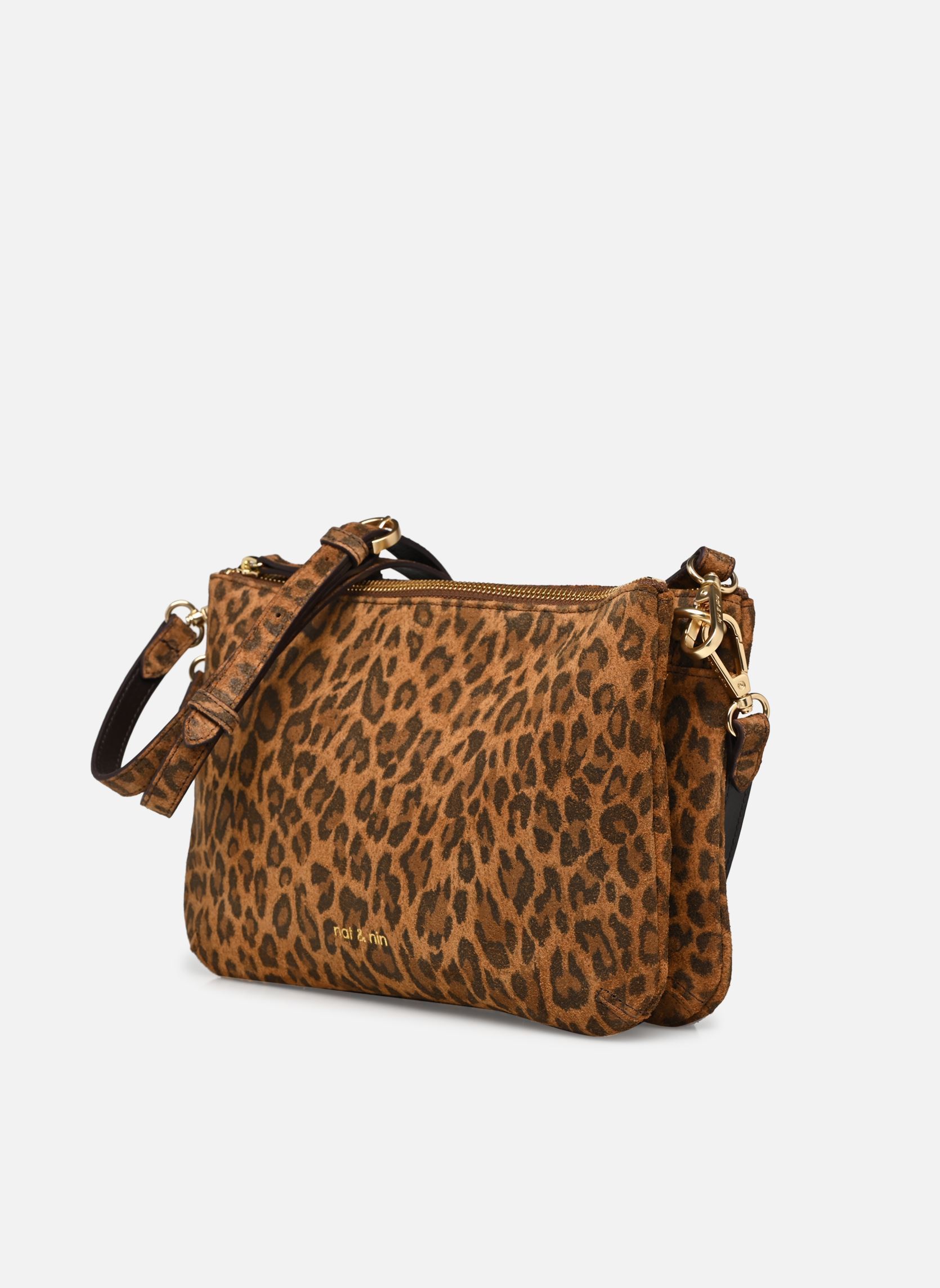 Taschen Billy damen braun Nat & Nin Taschen Billy damen braun LEOPARD