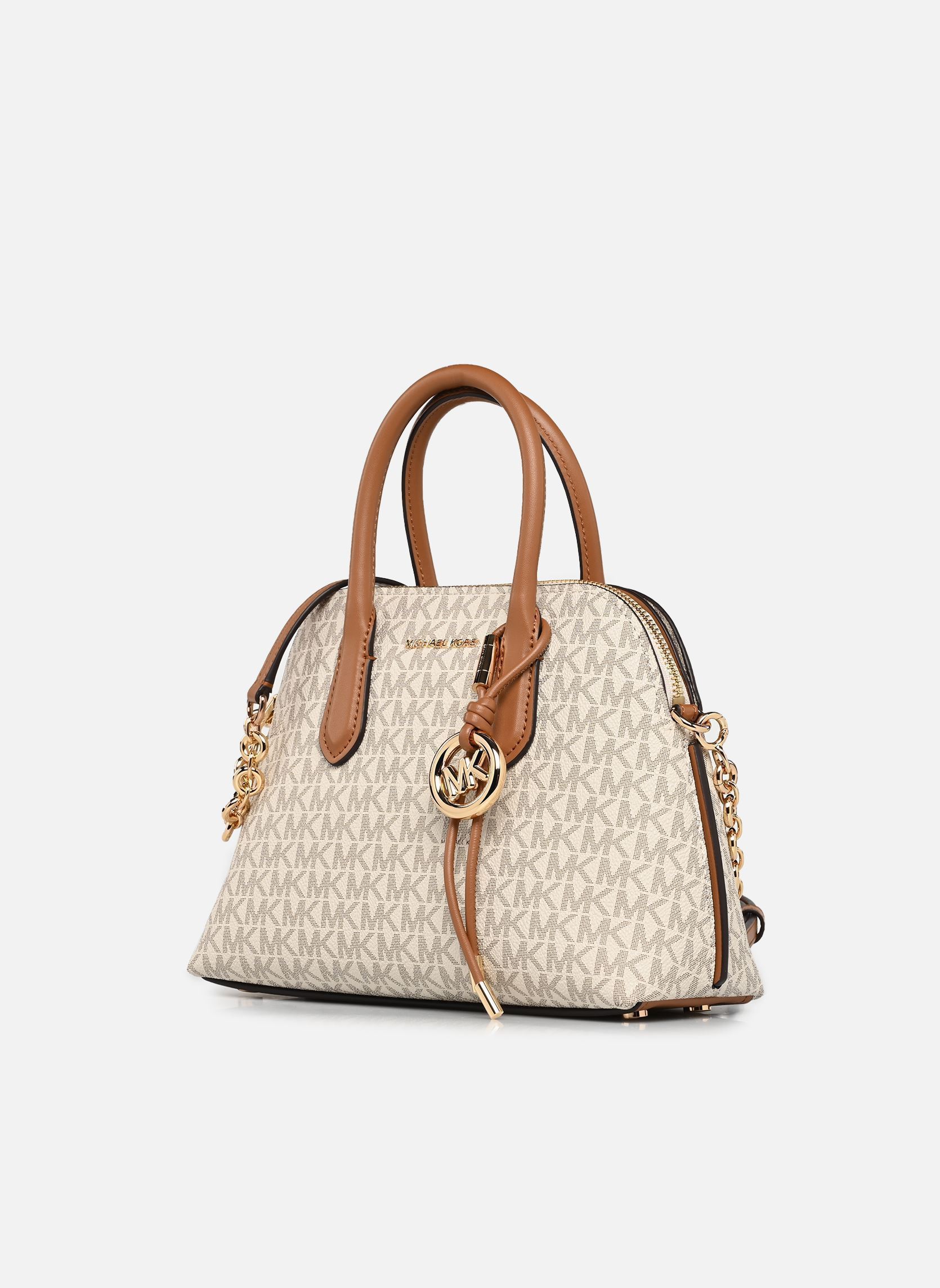 Handtassen FREDDIE MD DOME CHN STCHL dames bruin Michael Michael Kors Handtassen FREDDIE MD DOME CHN STCHL dames bruin VANILLA/ACRN