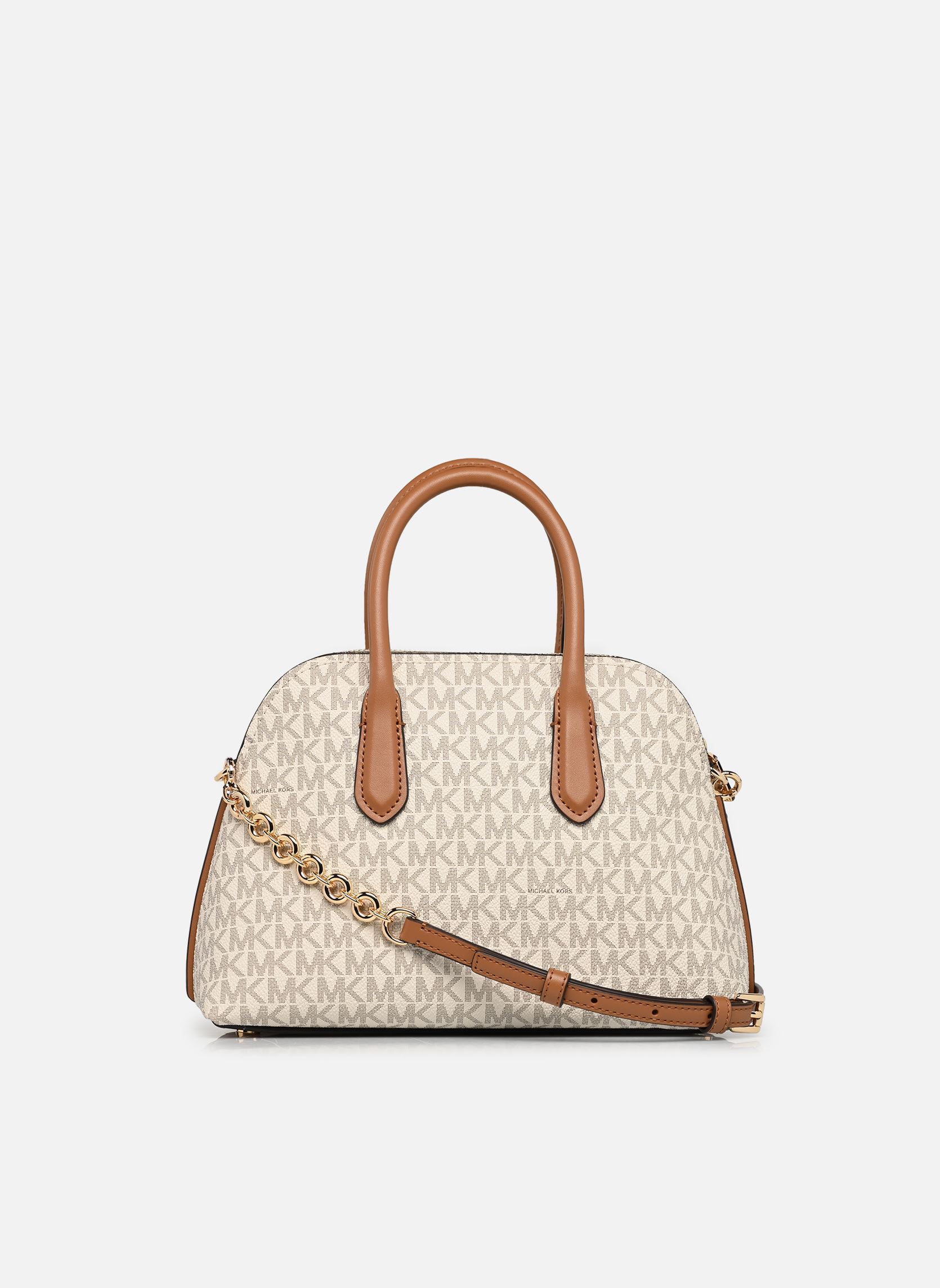 Handtassen FREDDIE MD DOME CHN STCHL dames bruin Michael Michael Kors Handtassen FREDDIE MD DOME CHN STCHL dames bruin VANILLA/ACRN