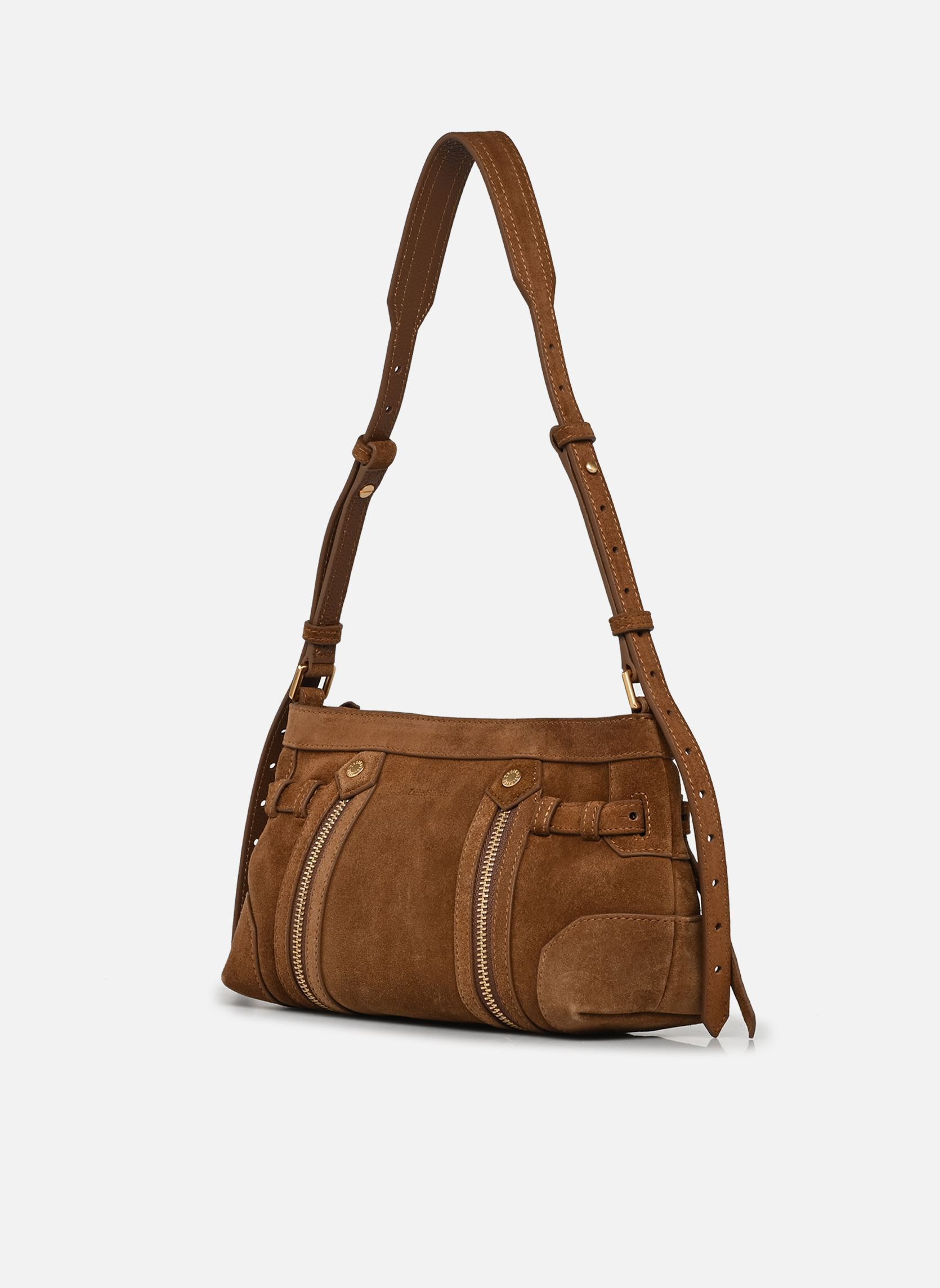 Schoudertassen Baby Madison Suede dames bruin Zadig & Voltaire Schoudertassen Baby Madison Suede dames bruin COGNAC