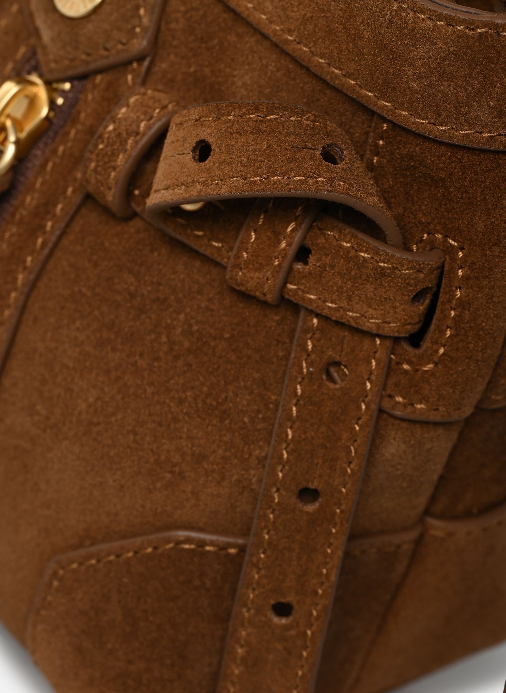 Schoudertassen Baby Madison Suede dames bruin Zadig & Voltaire Schoudertassen Baby Madison Suede dames bruin COGNAC