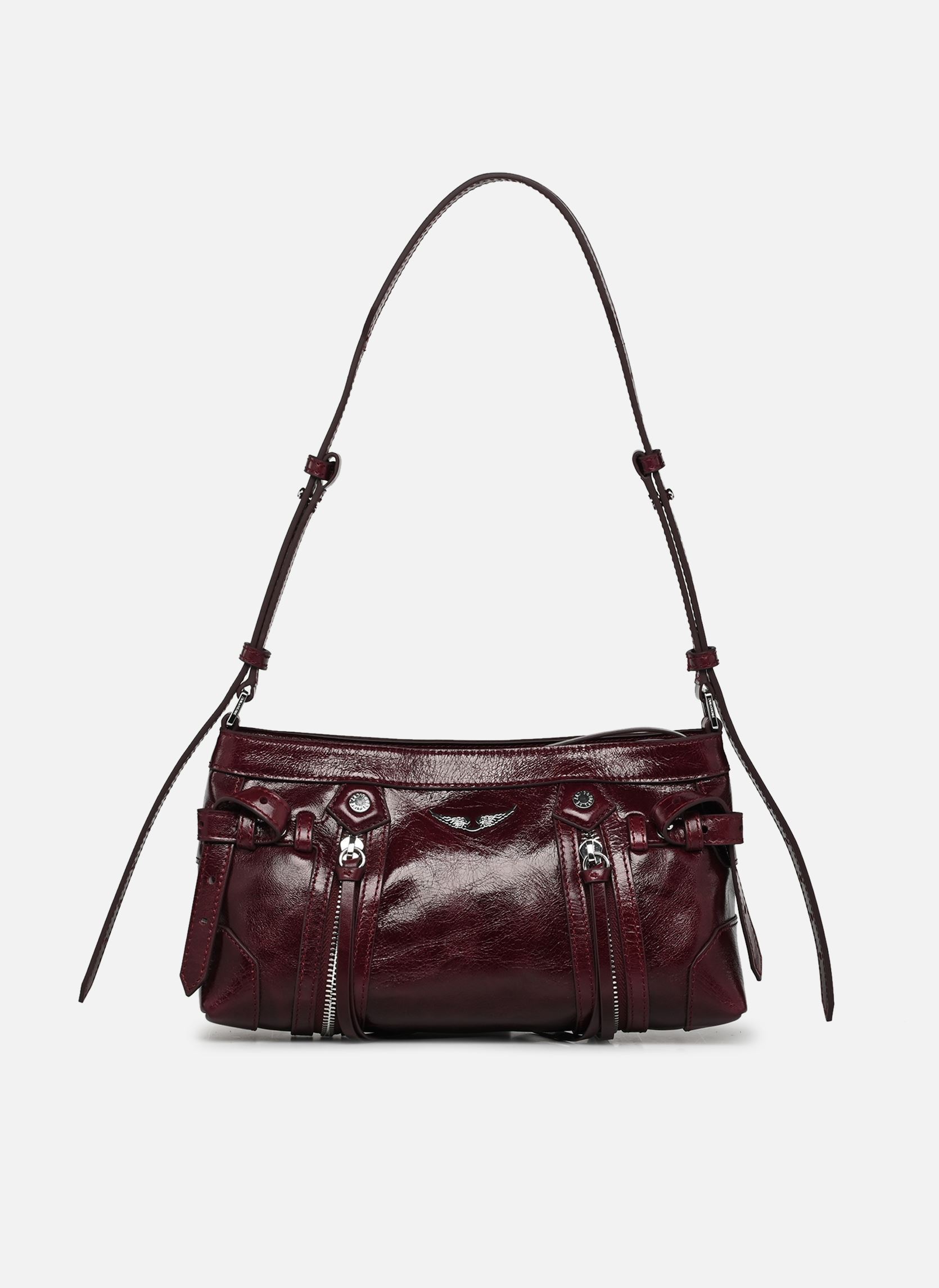 Taschen Baby Madison Vintage Patent damen bordeaux Zadig & Voltaire Taschen Baby Madison Vintage Patent damen bordeaux DEEP PURPLE
