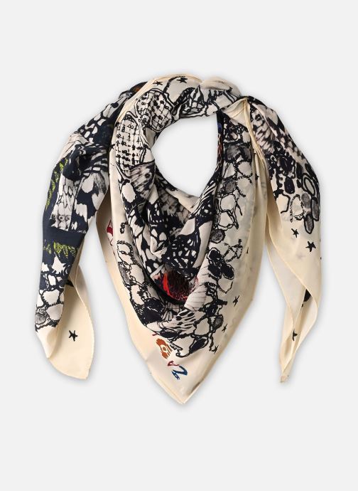 Zadig & Voltaire Foulards Blondie 130 Butterfly Lace femme beige
