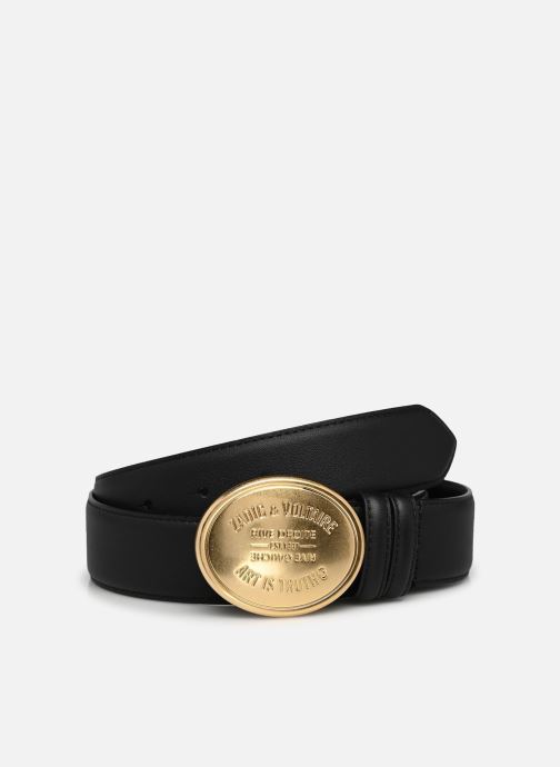 Zadig & Voltaire Ceintures Colter 35Mm Smooth Leather femme noir