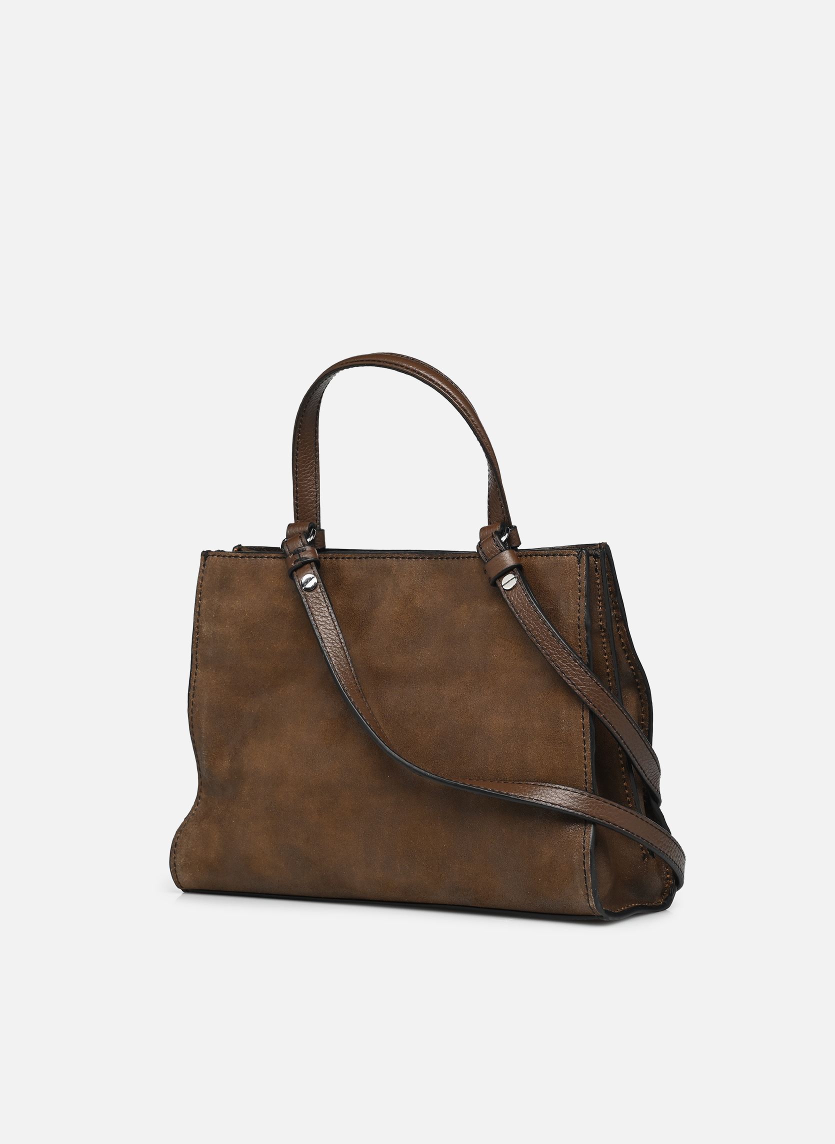 Sacs à main Jack Nano Suede Waxy femme marron Zadig & Voltaire Sacs à main Jack Nano Suede Waxy femme marron WOOD