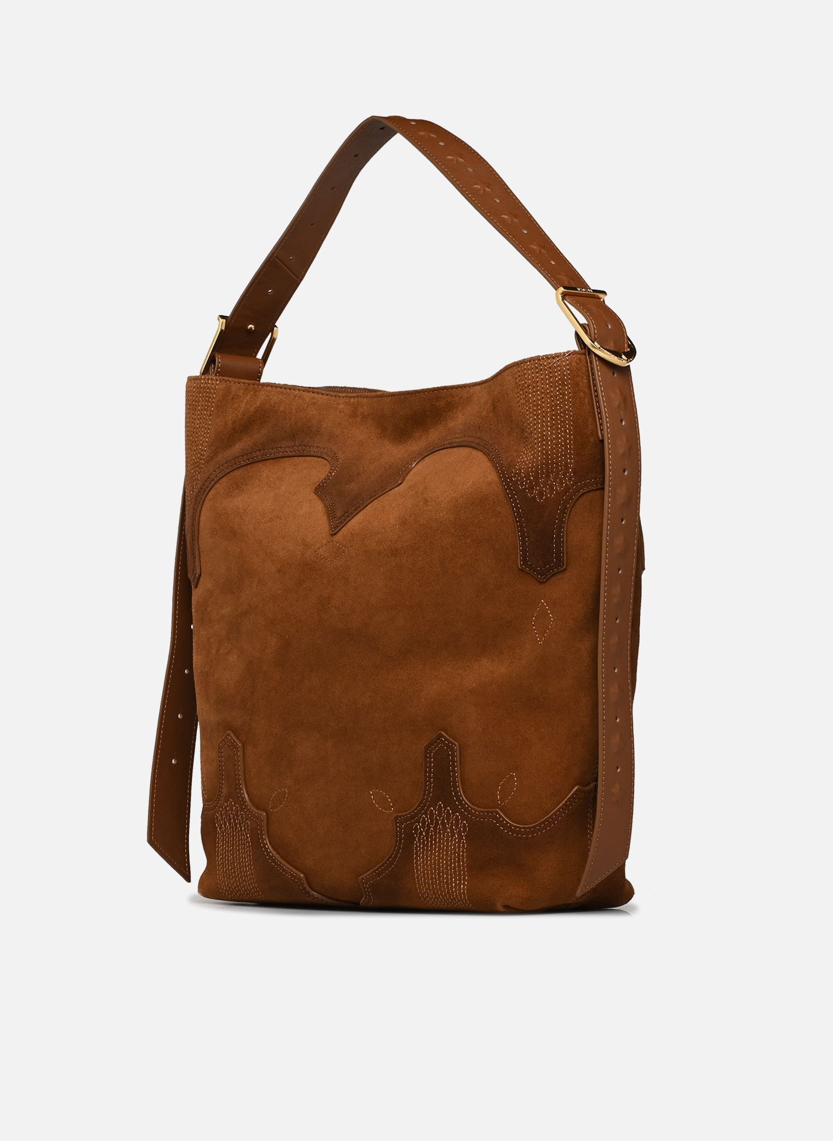 Taschen Jane Hobo Western Used damen braun Zadig & Voltaire Taschen Jane Hobo Western Used damen braun COGNAC