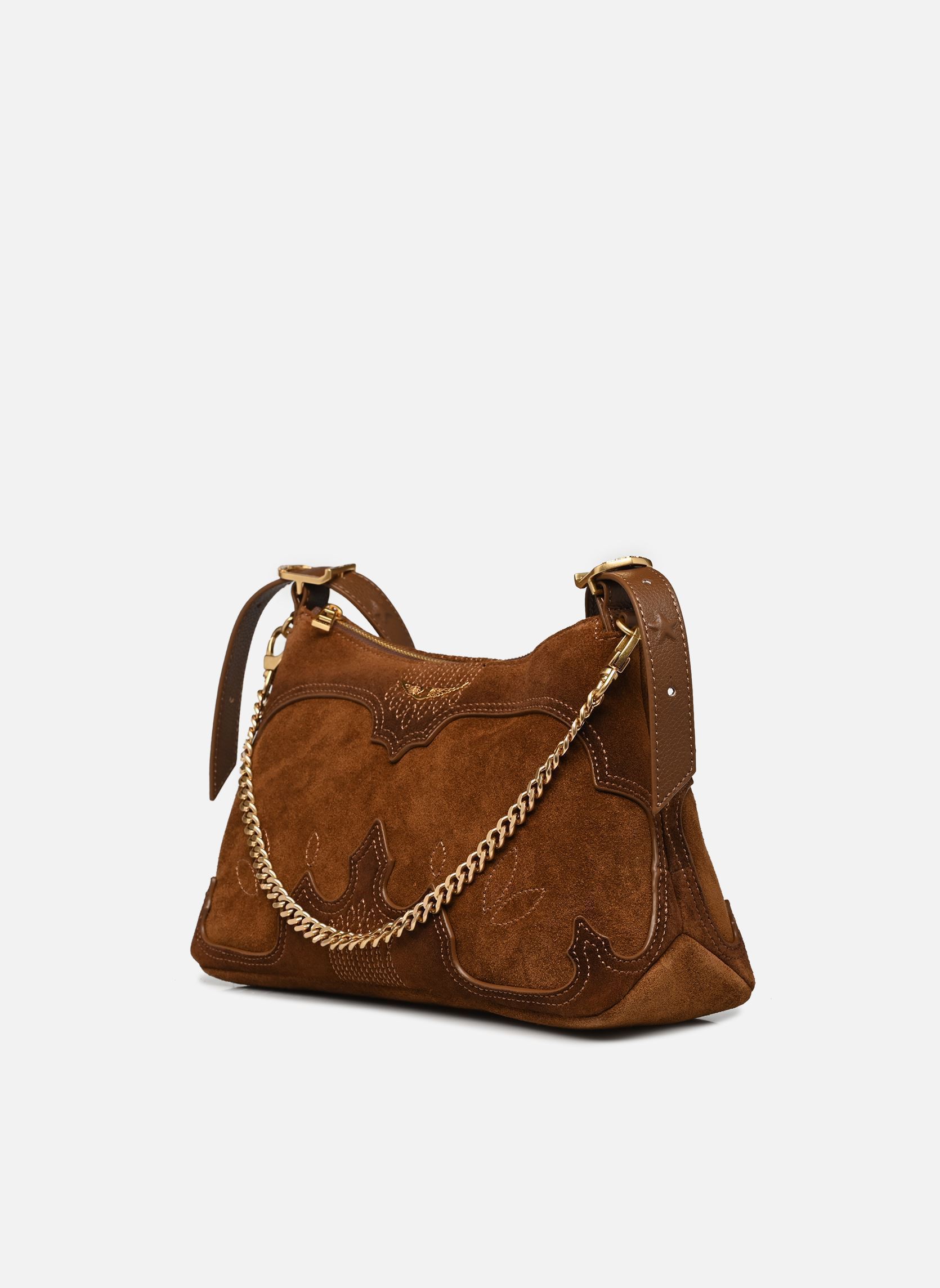 Taschen Jim Nano Western Used damen braun Zadig & Voltaire Taschen Jim Nano Western Used damen braun COGNAC
