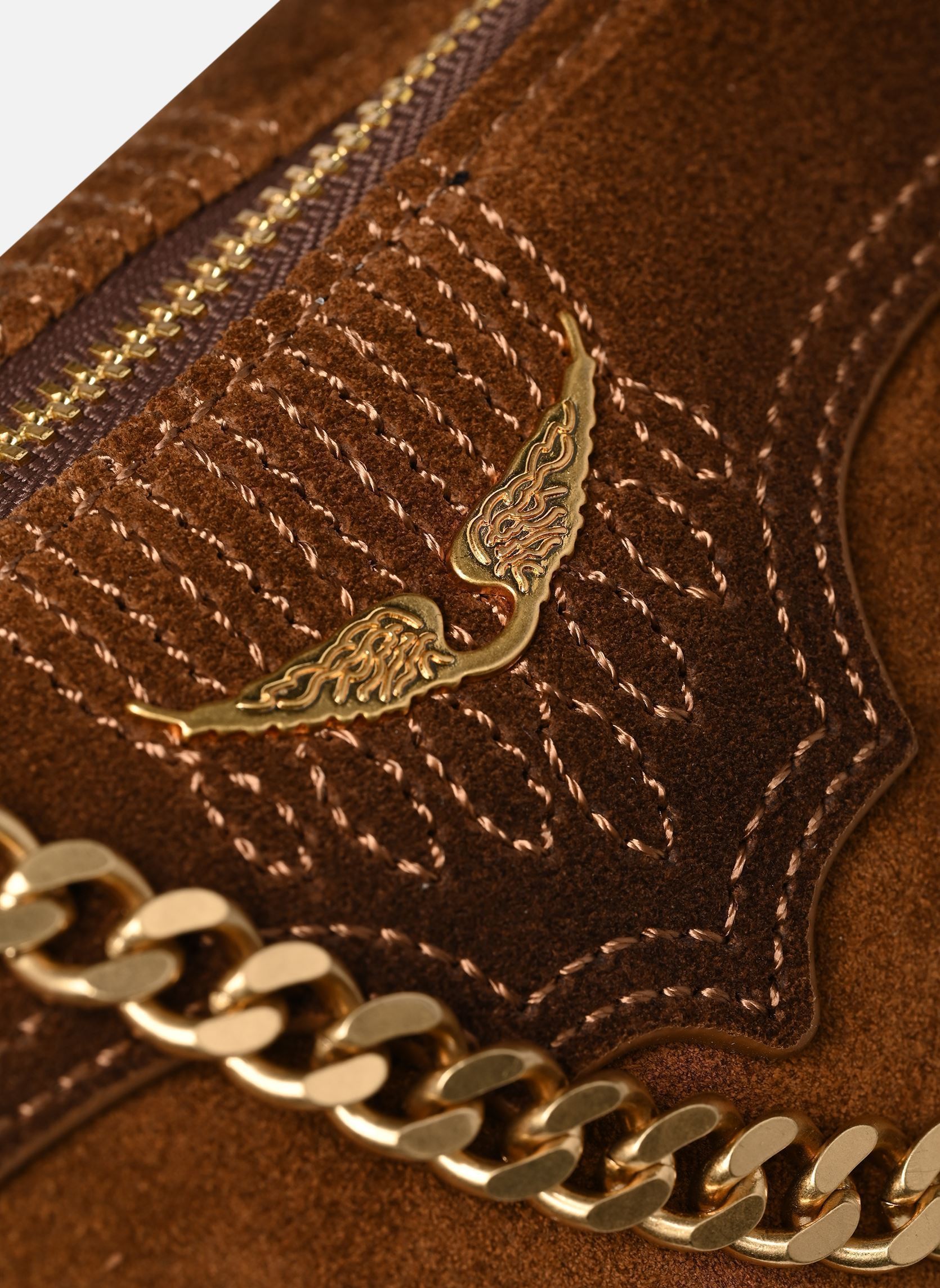 Taschen Jim Nano Western Used damen braun Zadig & Voltaire Taschen Jim Nano Western Used damen braun COGNAC