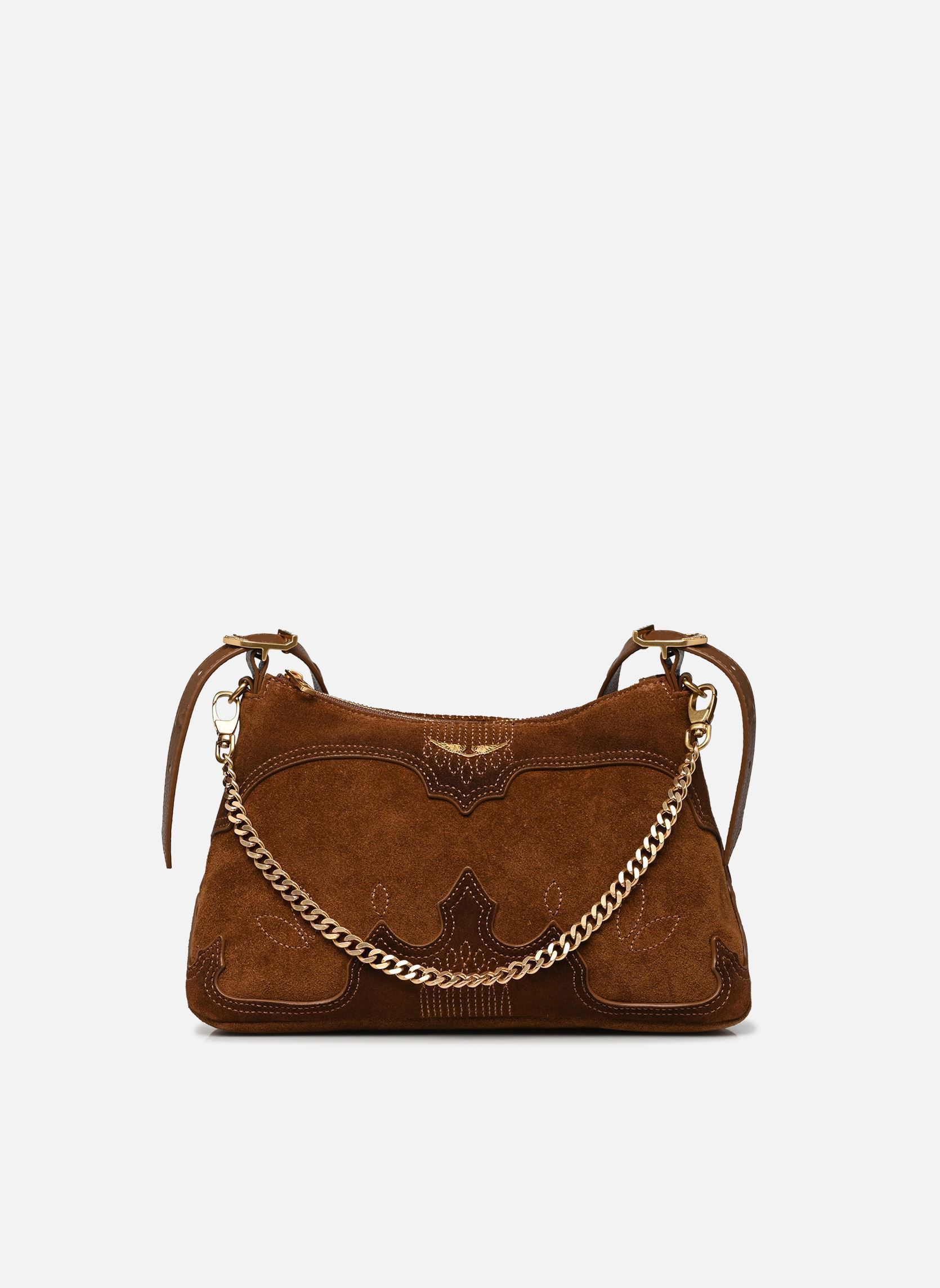 Taschen Jim Nano Western Used damen braun Zadig & Voltaire Taschen Jim Nano Western Used damen braun COGNAC