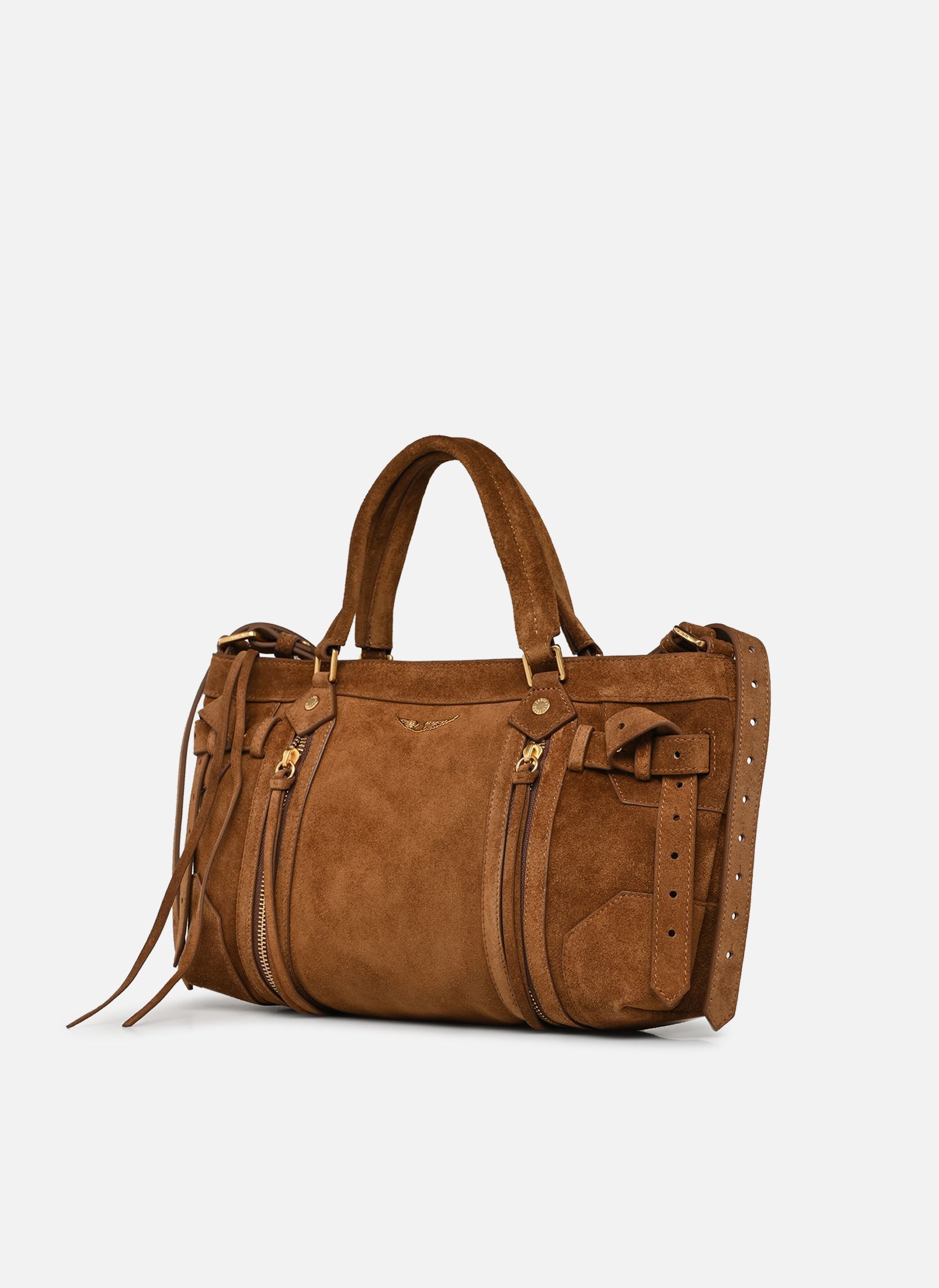 Taschen Madison Suede damen braun Zadig & Voltaire Taschen Madison Suede damen braun COGNAC