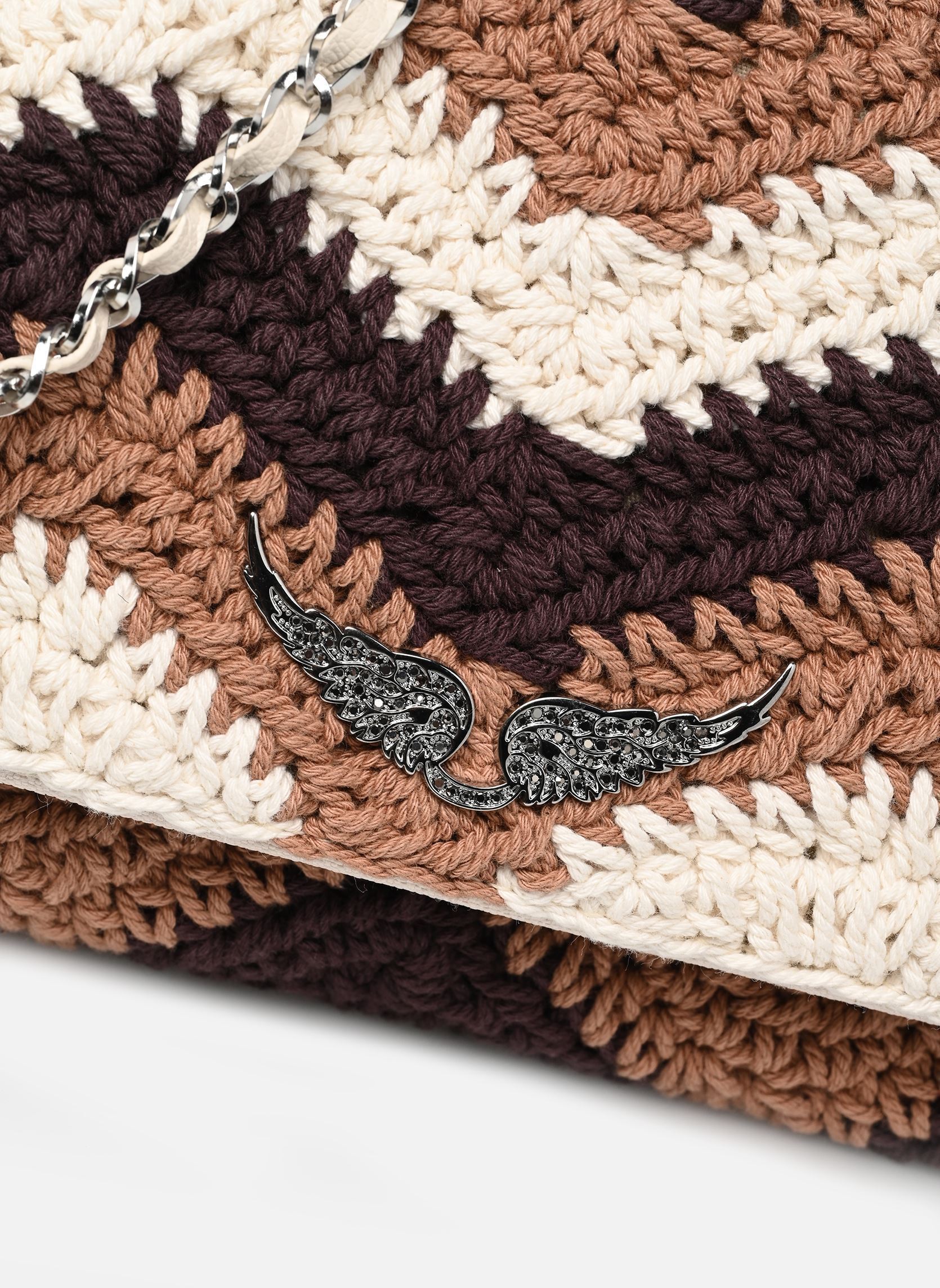 Handtassen Rock Macrame dames bruin Zadig & Voltaire Handtassen Rock Macrame dames bruin WOOD