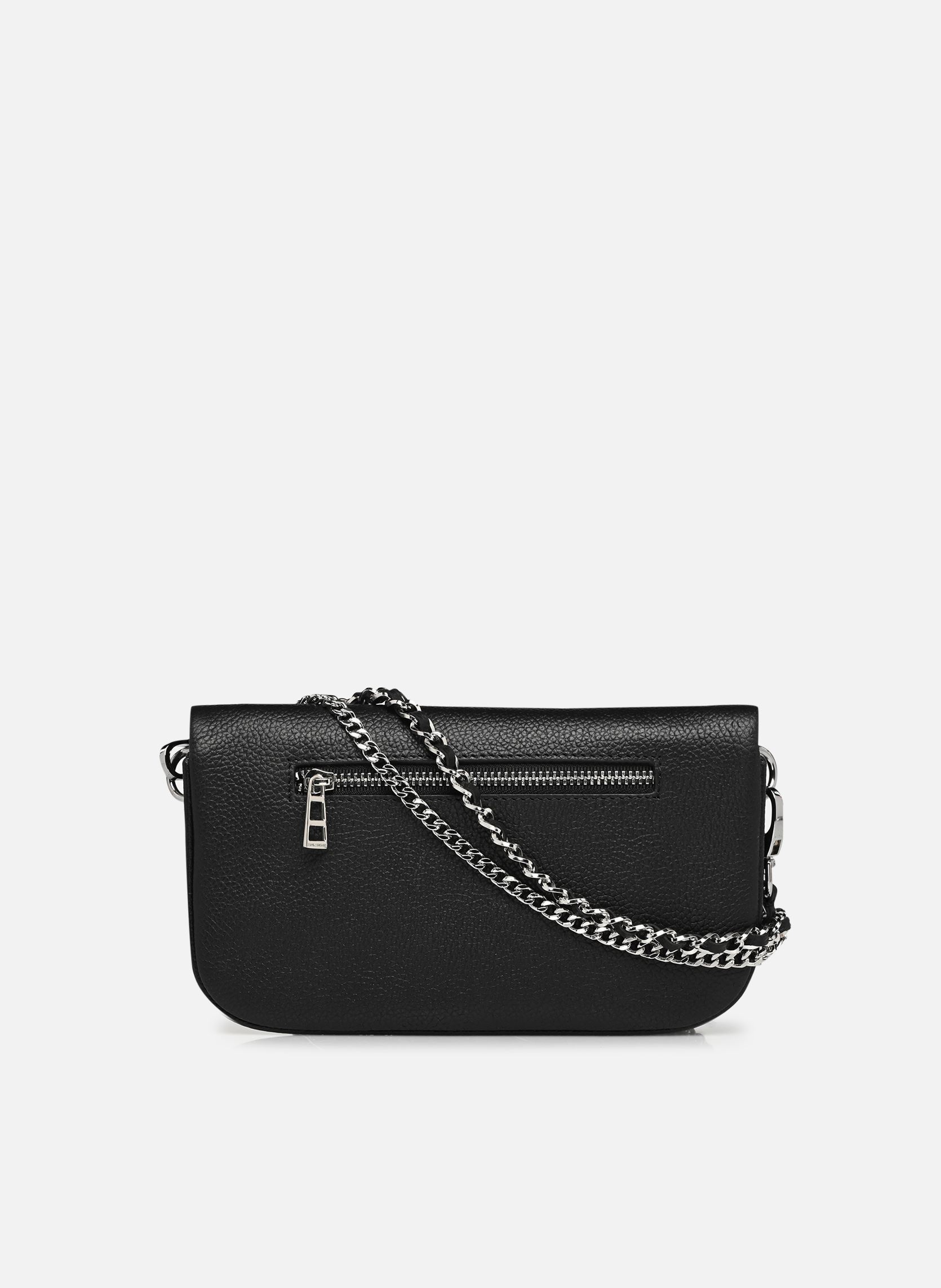 Sacs bandoulière Rock Nano Arty Tag femme noir Zadig & Voltaire Sacs bandoulière Rock Nano Arty Tag femme noir BLACK