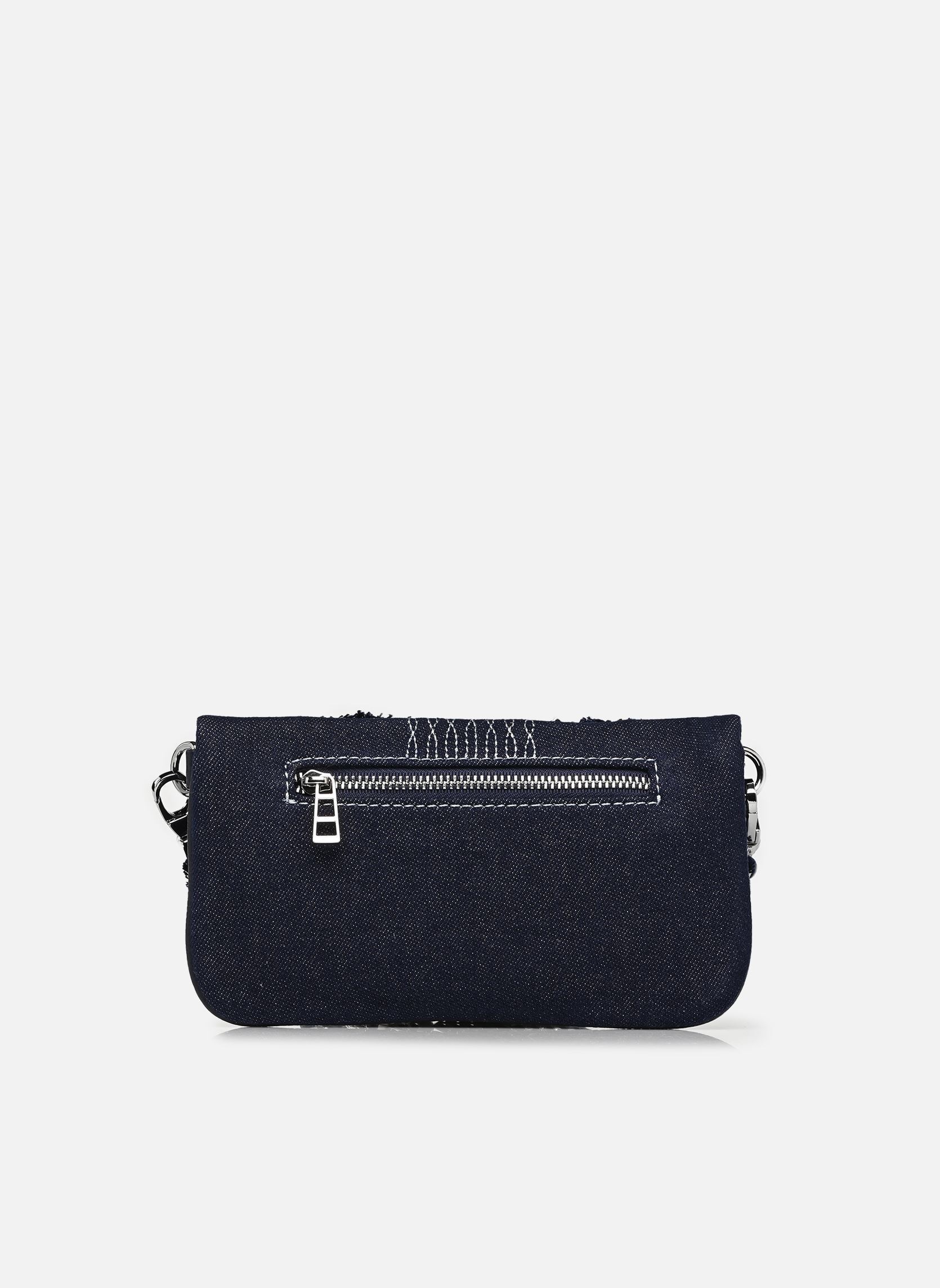 Schoudertassen Rock Nano Denim dames blauw Zadig & Voltaire Schoudertassen Rock Nano Denim dames blauw SILENT