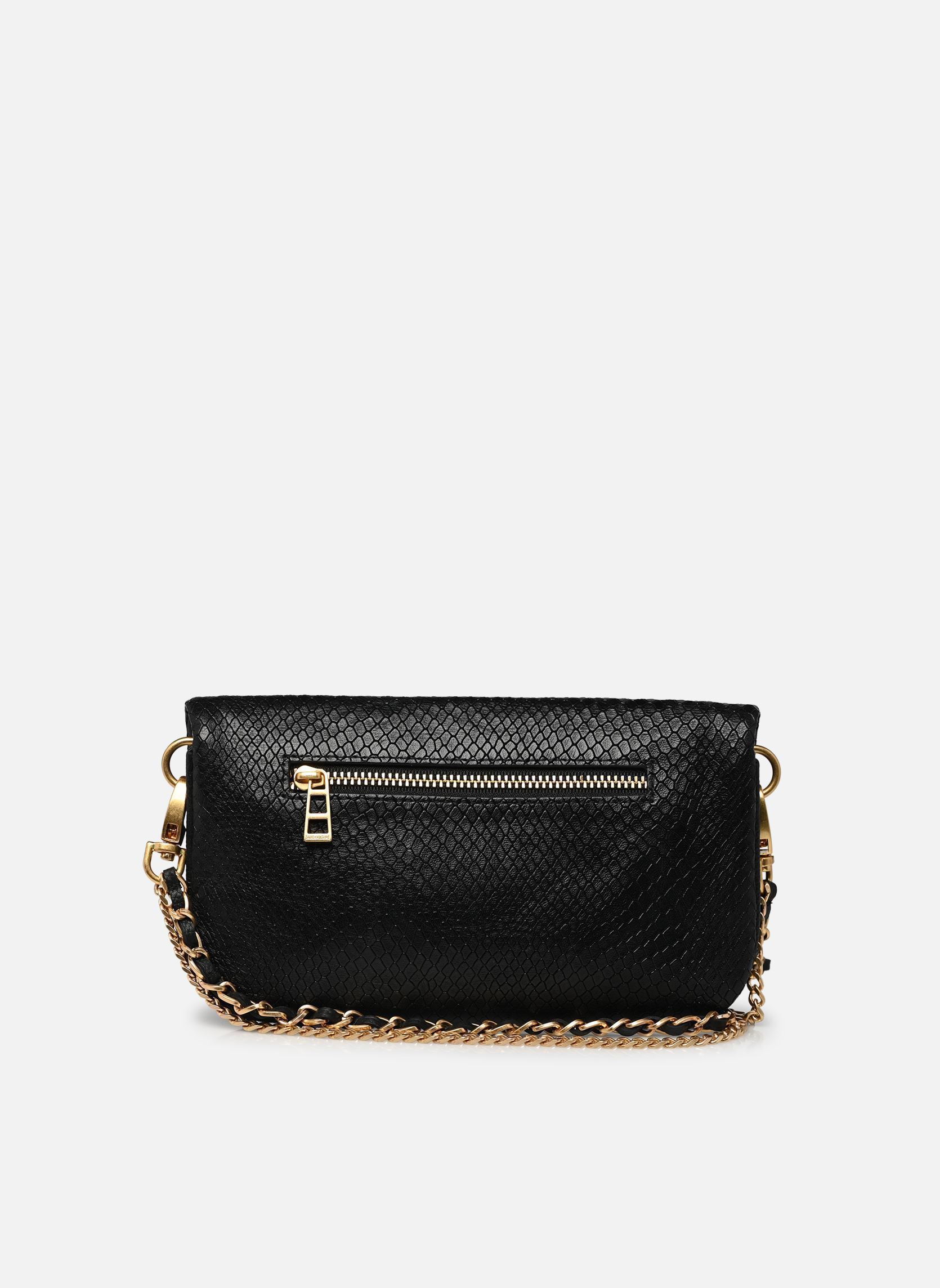 Clutches Rock Nano Soft Wild damen schwarz Zadig & Voltaire Clutches Rock Nano Soft Wild damen schwarz BLACK
