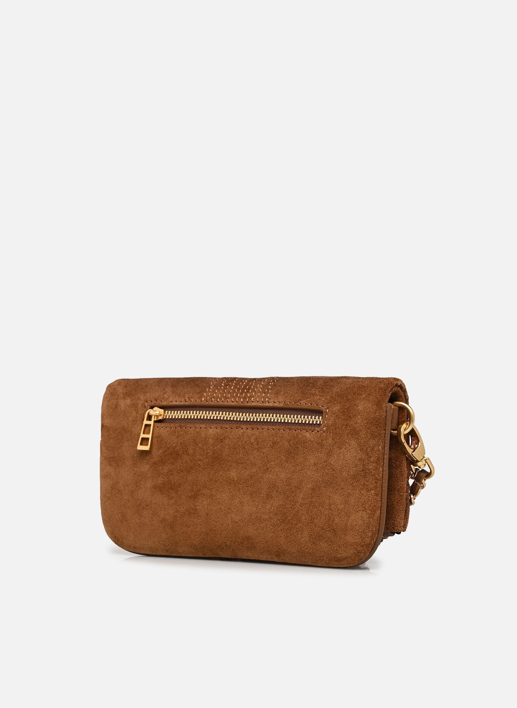 Sacs bandoulière Rock Nano Western Used femme marron Zadig & Voltaire Sacs bandoulière Rock Nano Western Used femme marron COGNAC