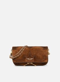 Sacs bandoulière Rock Nano Western Used femme marron Zadig & Voltaire Sacs bandoulière Rock Nano Western Used femme marron COGNAC
