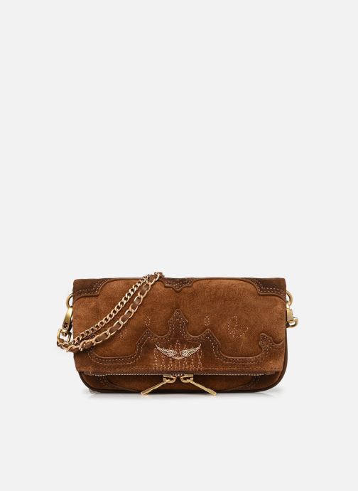 Zadig & Voltaire Sacs bandoulière Rock Nano Western Used femme marron