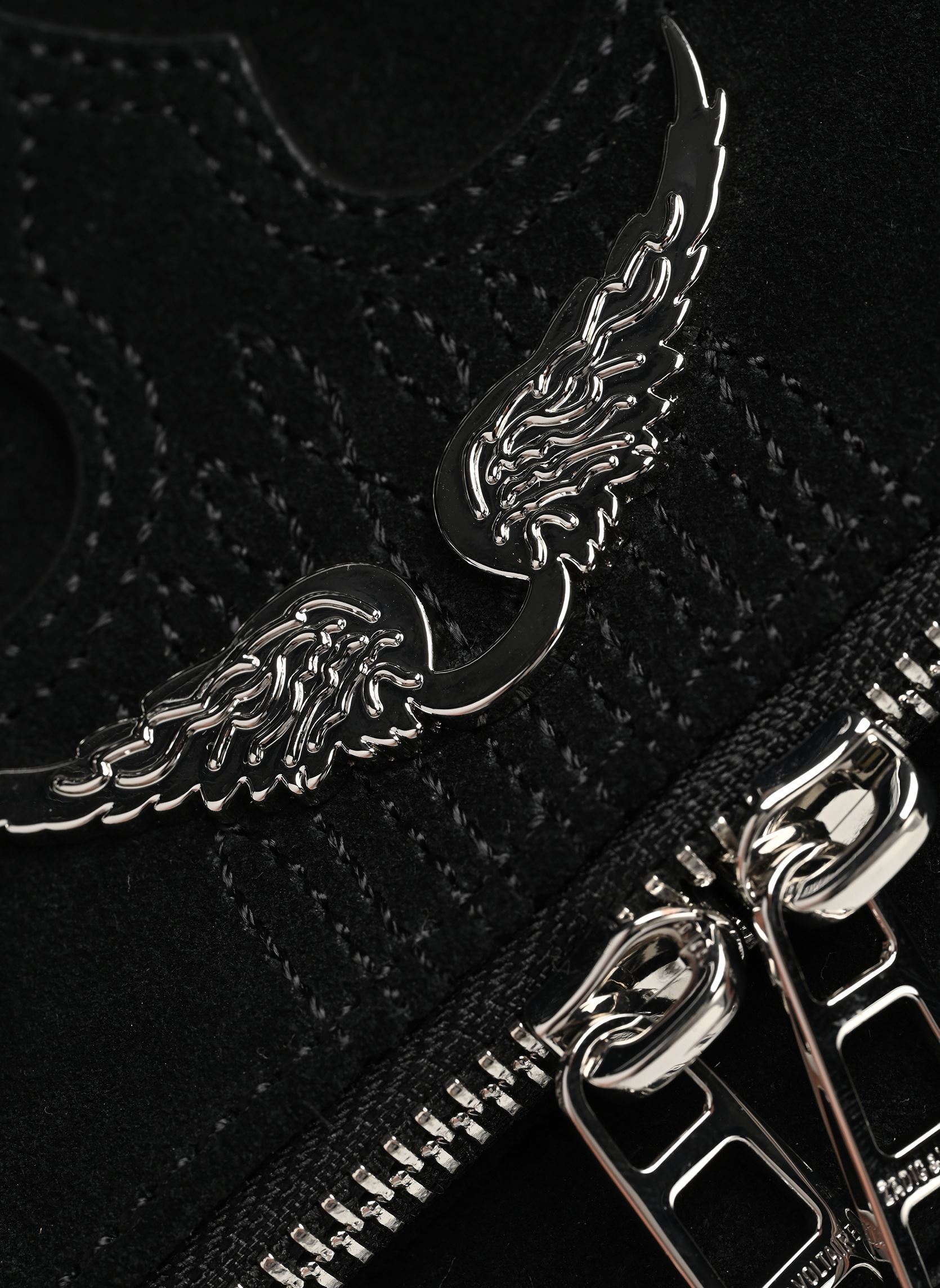 Sacs bandoulière Rock Western Used femme noir Zadig & Voltaire Sacs bandoulière Rock Western Used femme noir BLACK