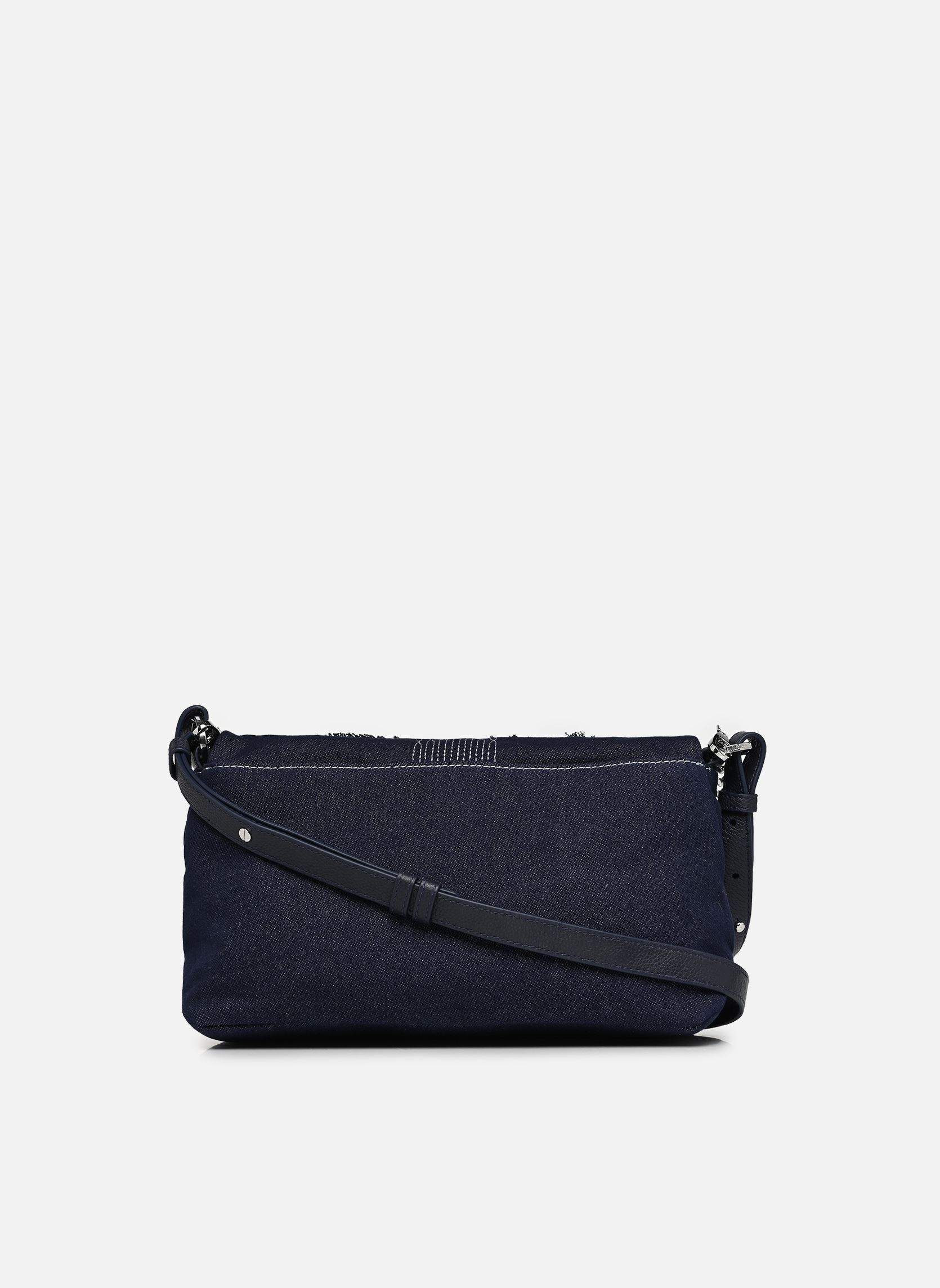 Sacs bandoulière Rocky Ii Denim femme bleu Zadig & Voltaire Sacs bandoulière Rocky Ii Denim femme bleu SILENT