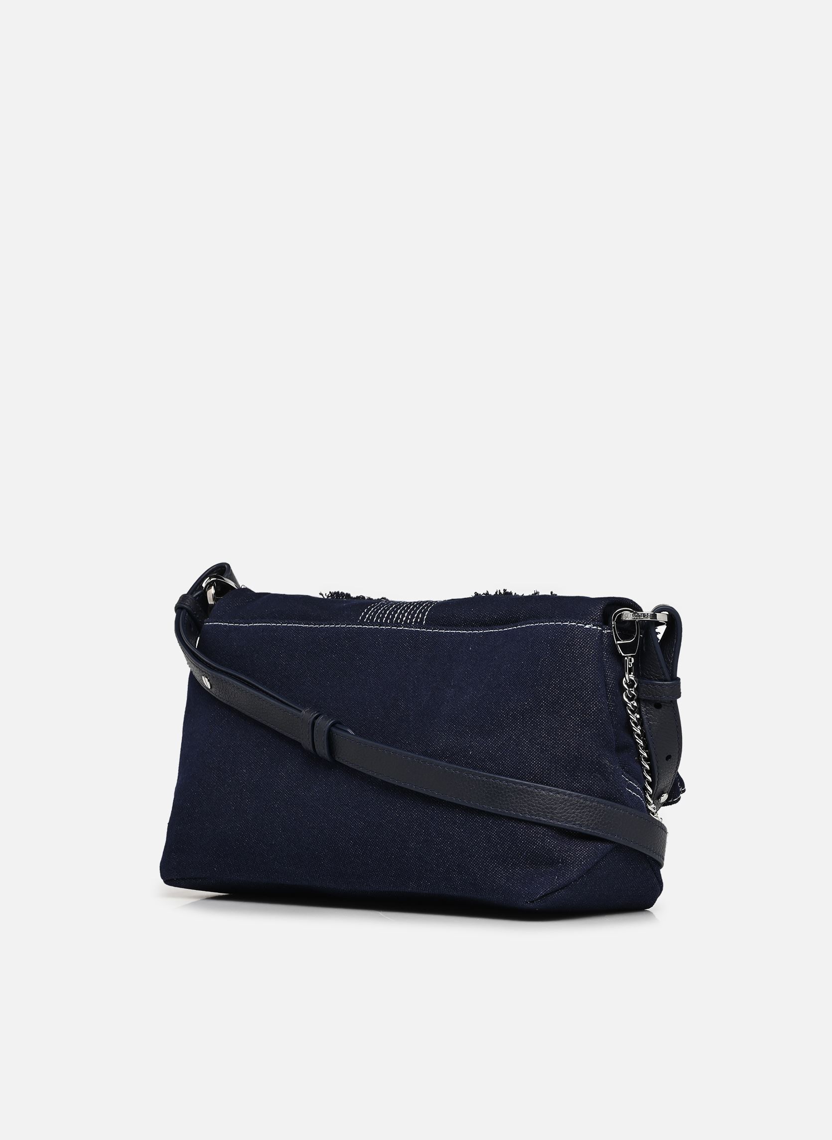 Sacs bandoulière Rocky Ii Denim femme bleu Zadig & Voltaire Sacs bandoulière Rocky Ii Denim femme bleu SILENT
