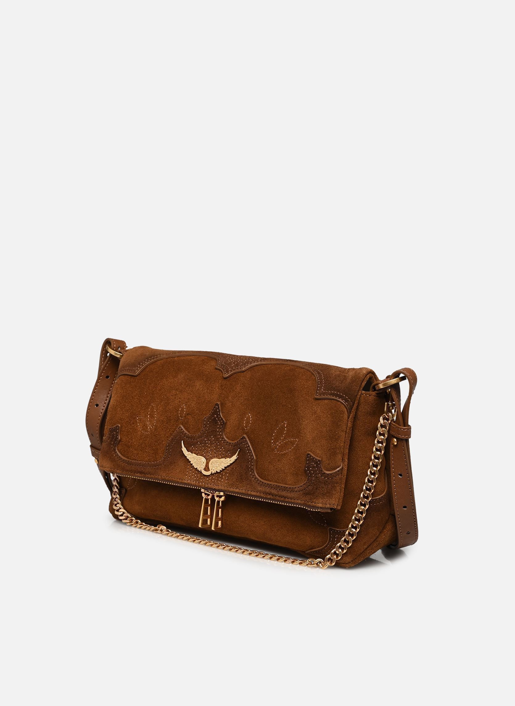 Tassen Rocky Ii Western Used dames bruin Zadig & Voltaire Tassen Rocky Ii Western Used dames bruin COGNAC