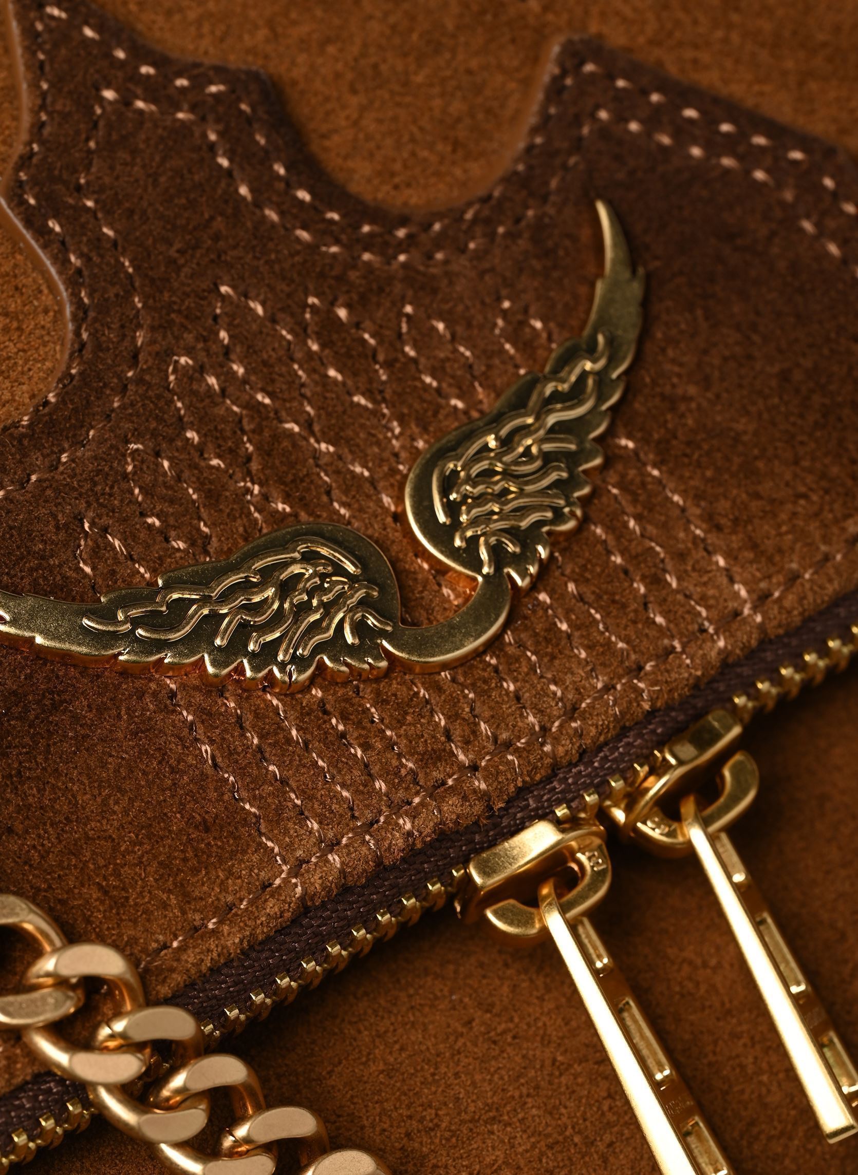 Tassen Rocky Ii Western Used dames bruin Zadig & Voltaire Tassen Rocky Ii Western Used dames bruin COGNAC